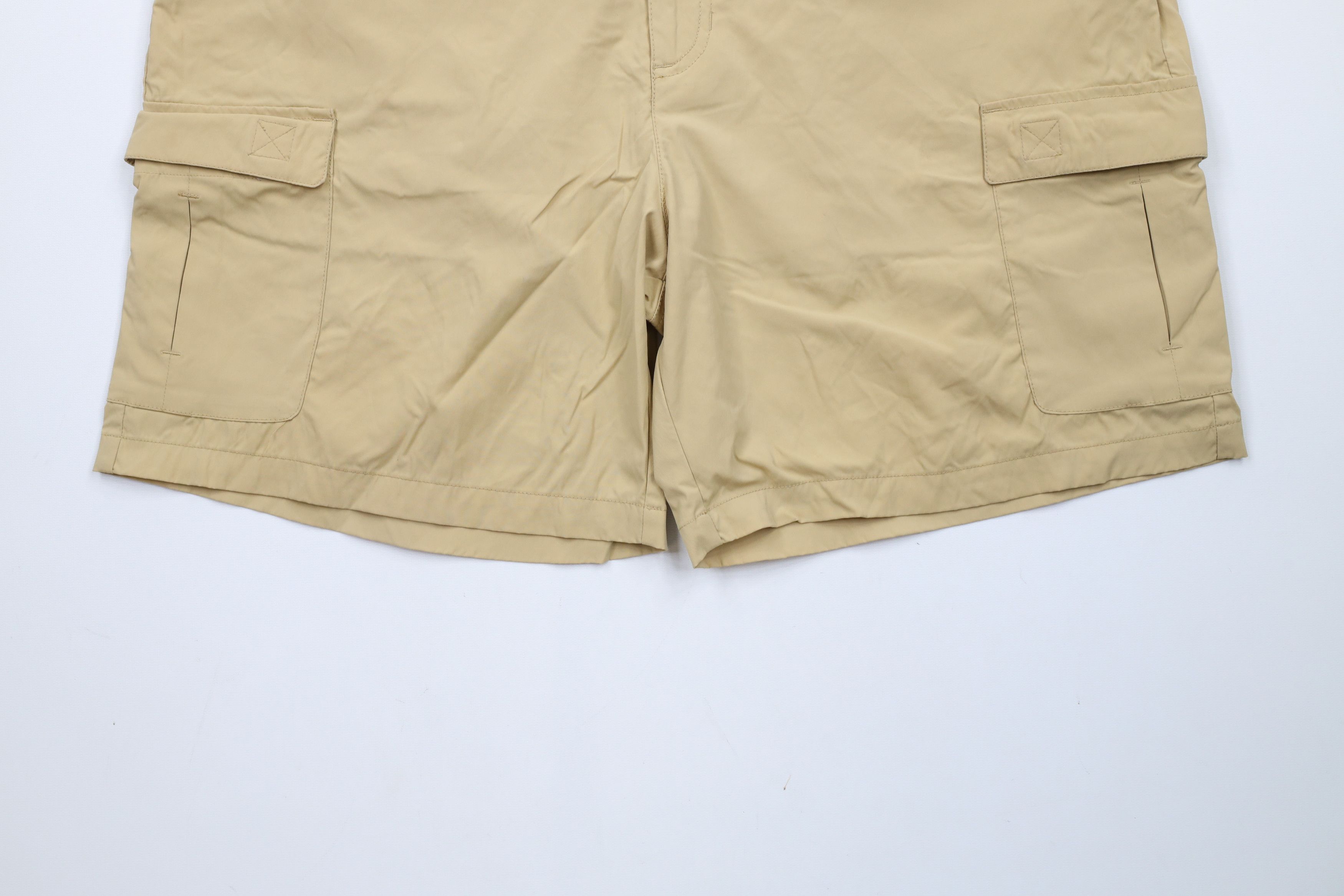L.L. Bean × Vintage Vintage LL Bean Stretch Above Knee Hiking Cargo Shorts Beige Size US 34 / EU 50 - 4 Thumbnail