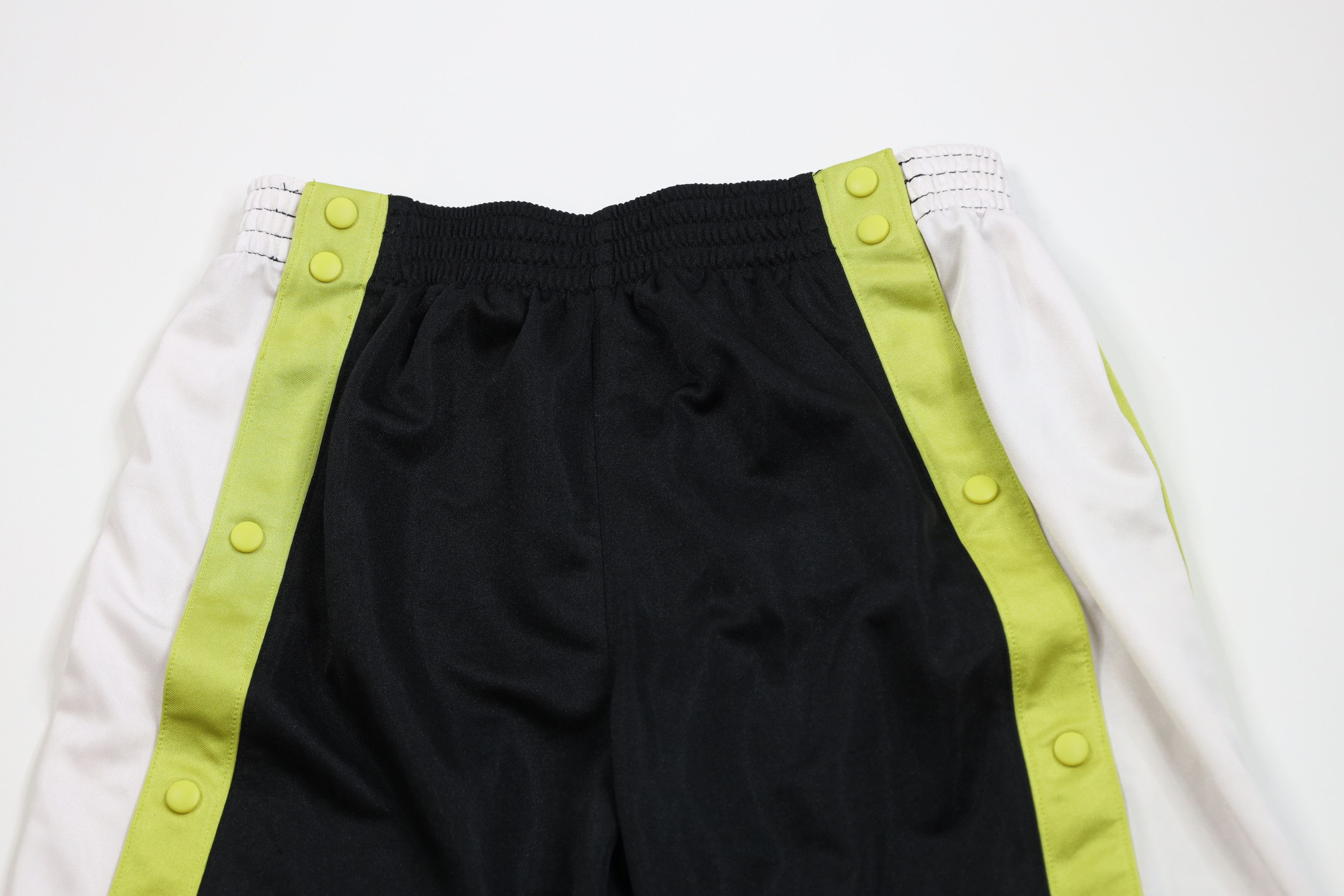 Nike × Vintage Vintage 90s Nike Basketball Swoosh Wide Leg Tearaway Pants Size US 38 / EU 54 - 2 Thumbnail