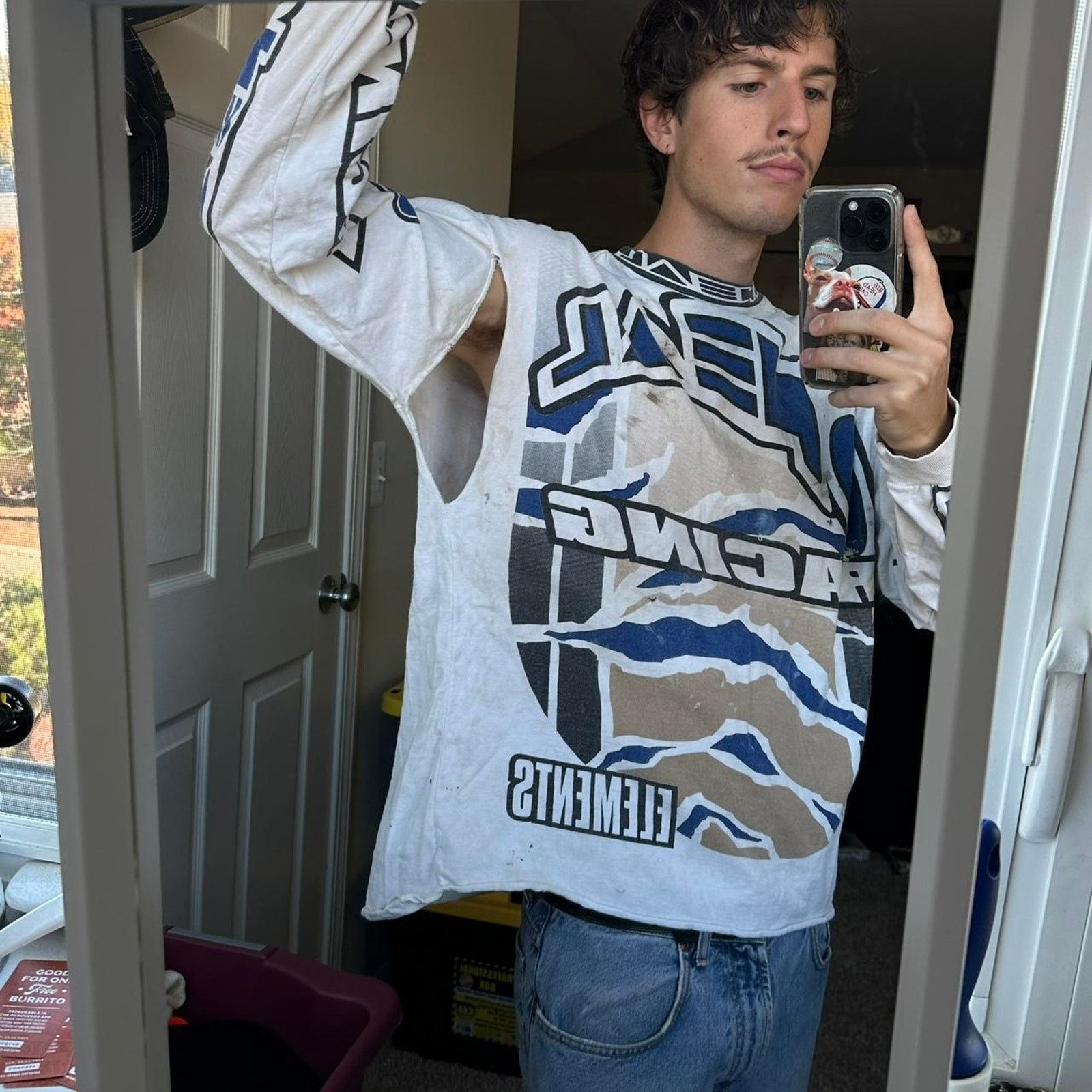 Vintage Vintage 90s 00s o neal moto bmx jersey Size US L / EU 52-54 / 3 - 2 Thumbnail