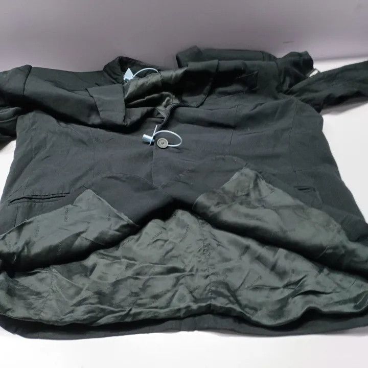 Balenciaga Balenciaga Black Washed Fabric Suit Jacket 0079-2507 Size XS / US 0-2 / IT 36-38 - 7 Thumbnail