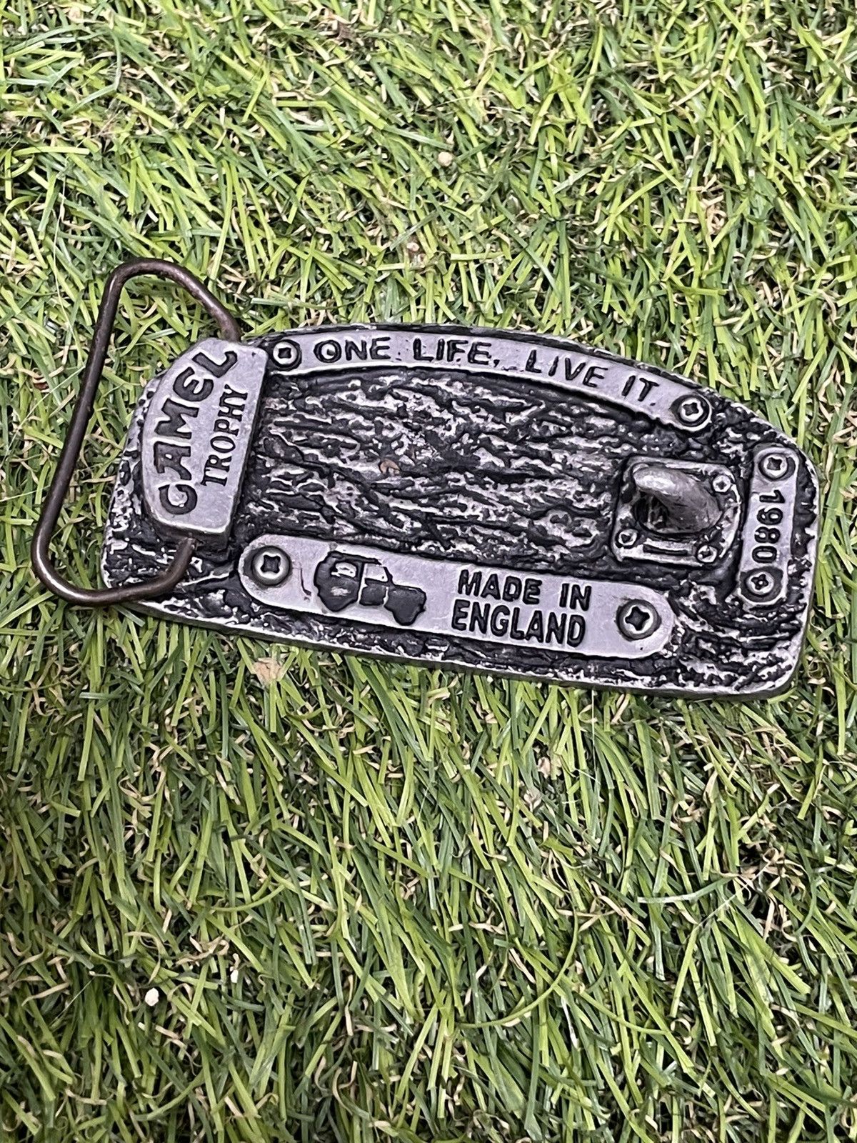 Vintage Vintage CAMEL TROPHY off road belt buckle Size ONE SIZE - 2 Thumbnail