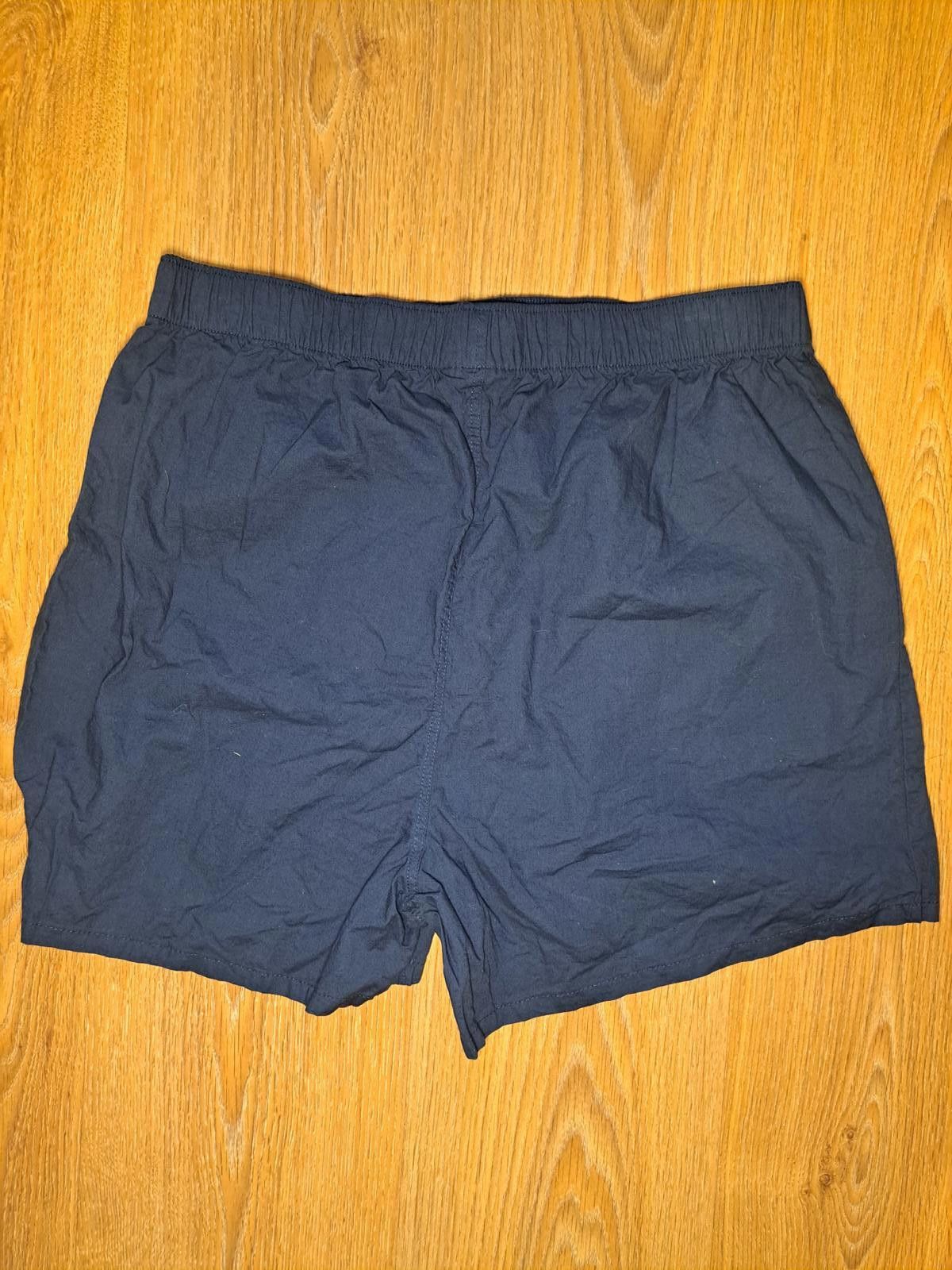 Lucky Brand Lucky Brand Boxers Mens Large Navy Blue 100% Cotton Size ONE SIZE - 4 Thumbnail