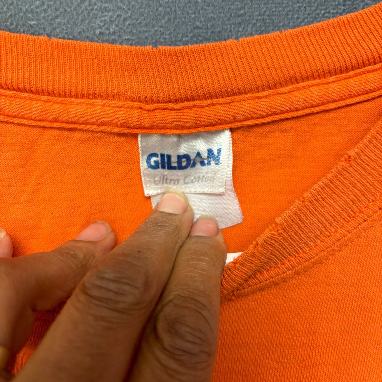 Gildan PG&E Shirt Long Sleeve Orange Utility XL Zero in on Safety Size US XL / EU 56 / 4 - 2 Thumbnail