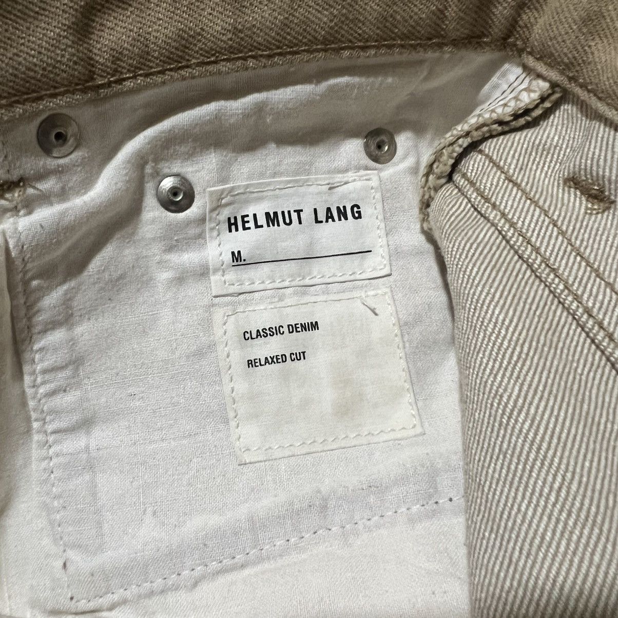 Helmut Lang 00s Helmut Lang Classic Relaxed Cut Denim Jeans Size US 29 - 7 Thumbnail