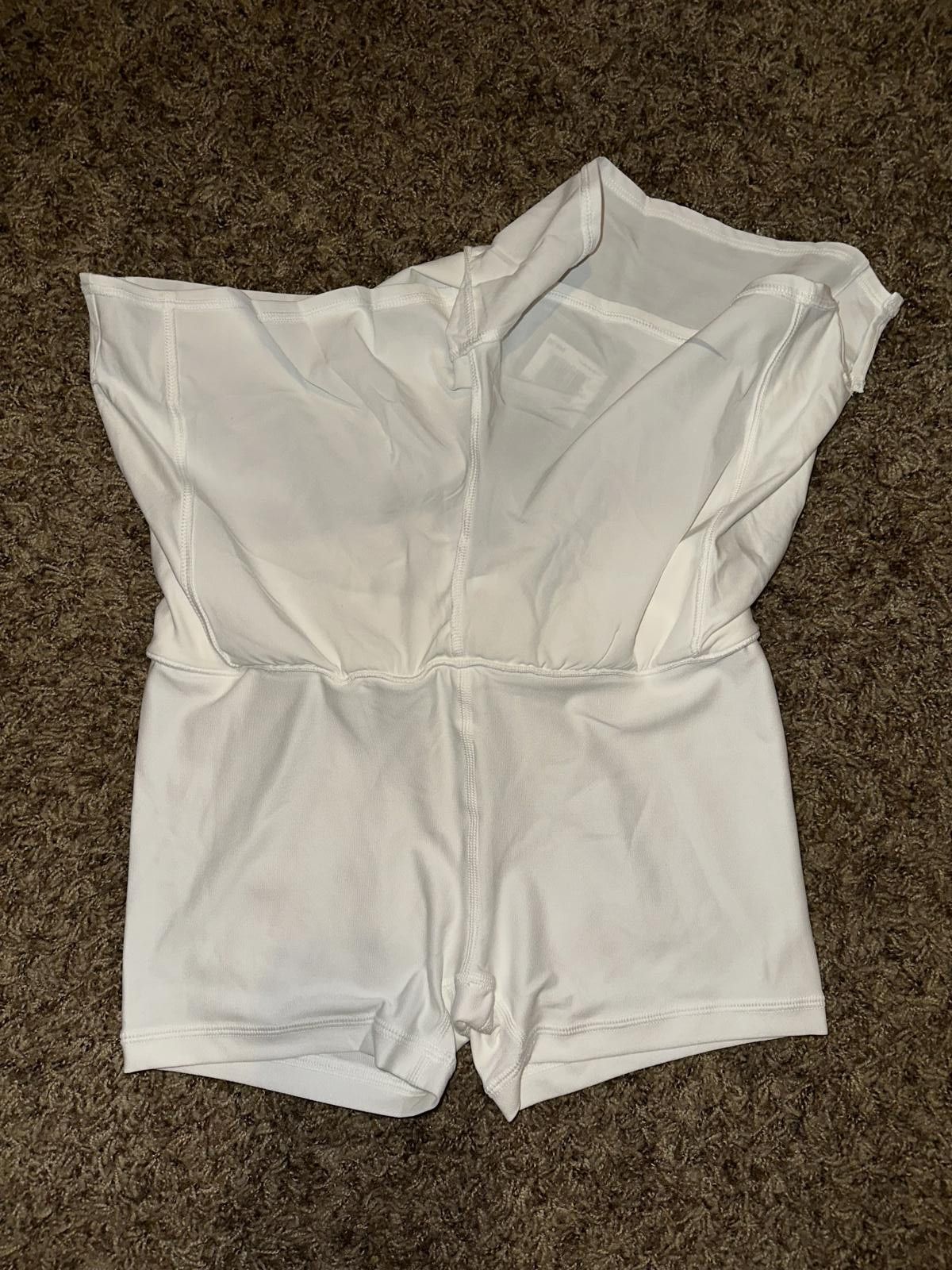 Nike Nike Women's Flex Pure White Short Size 26" / US 2 / IT 38 - 5 Thumbnail