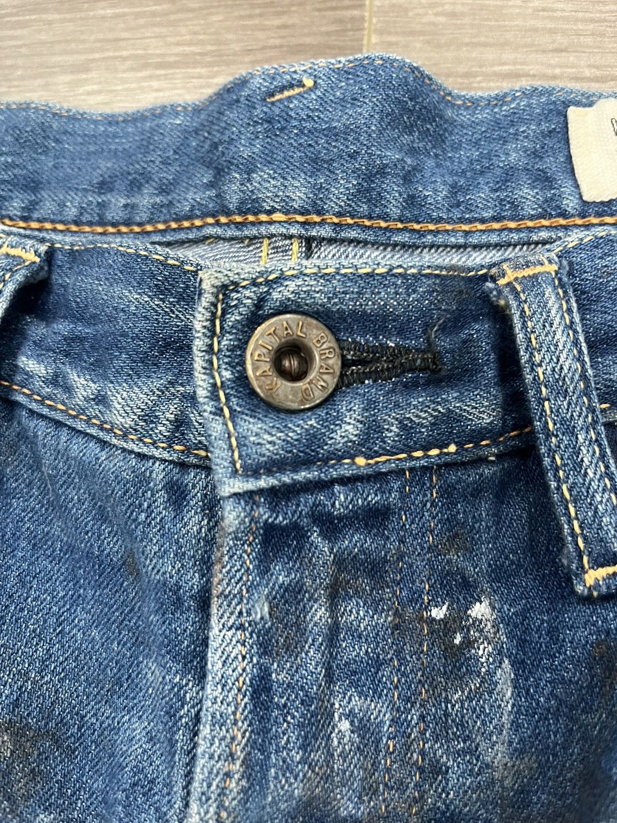 Japanese Brand Kapital Painter Patchwork Denim Size US 34 / EU 50 - 6 Thumbnail
