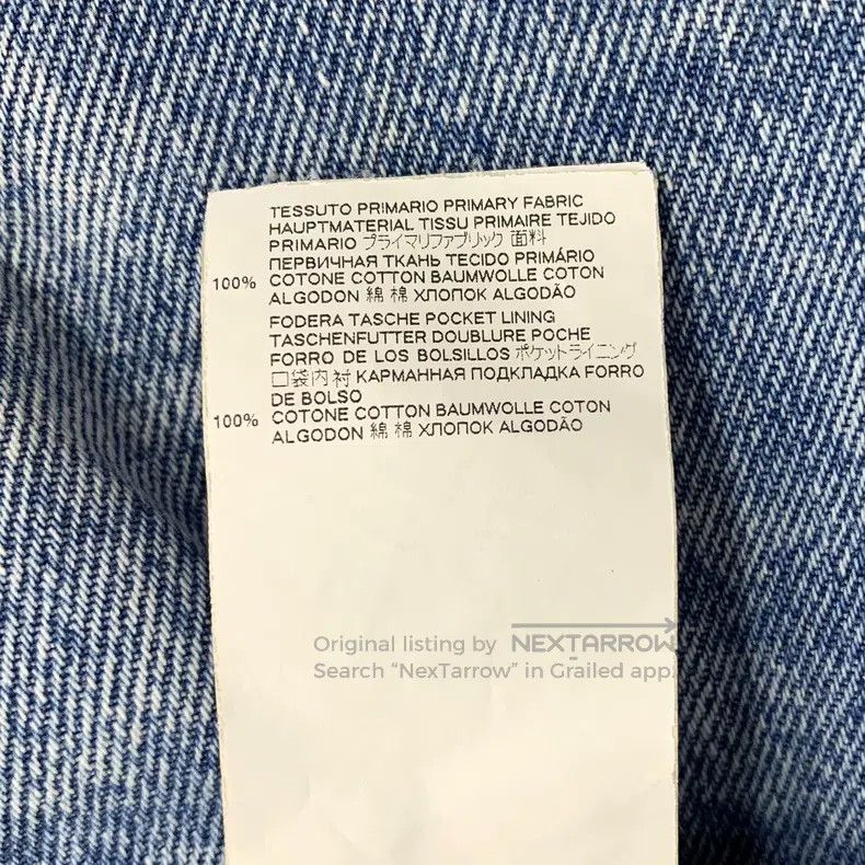 Maison Margiela Maison Margiela Light blue machete destruction knife cut c Size 27" / US 4 / IT 40 - 8 Thumbnail