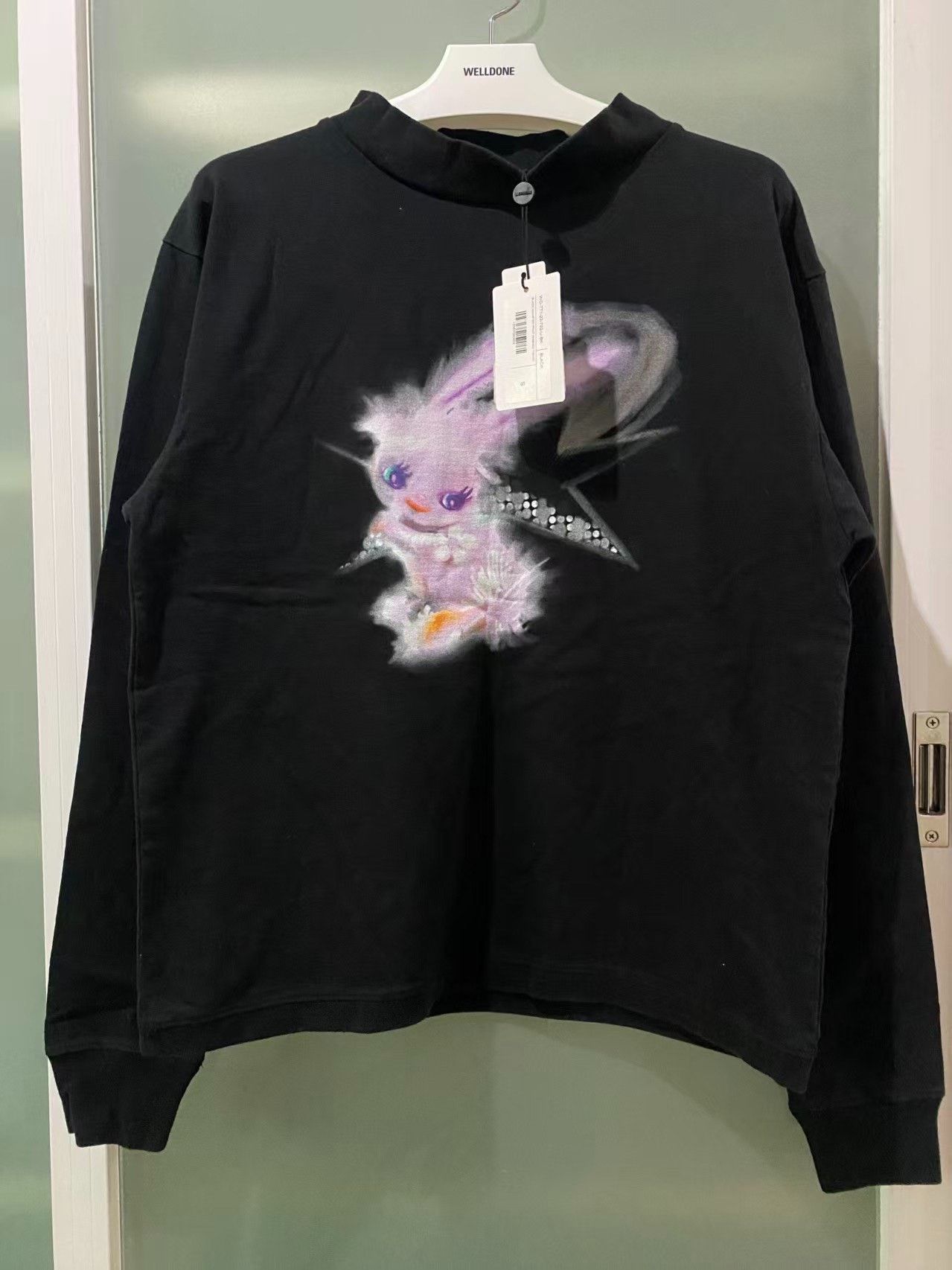 WE11DONE we11done Rabbit Print Long-Sleeve Sweatshirt S Size S / US 4 / IT 40 - 1 Thumbnail