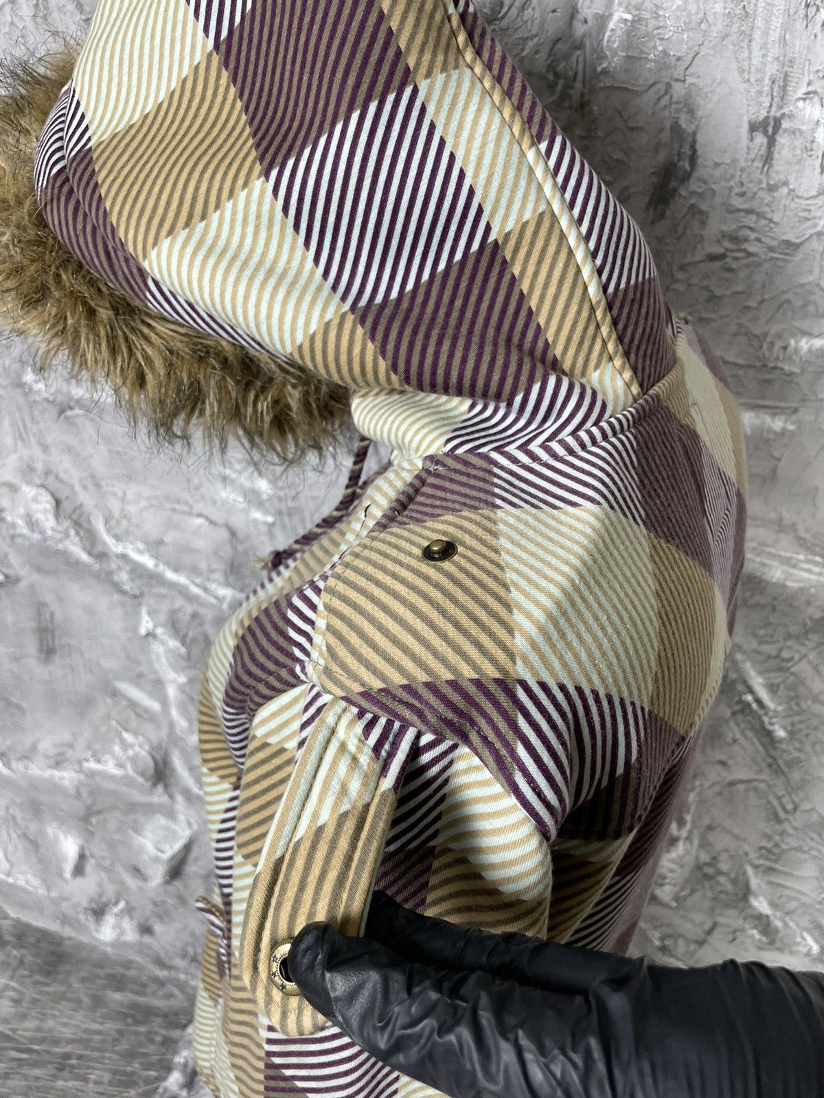 Billabong × If Six Was Nine × Le Grande Bleu (L.G.B.) Billabong Vintage Japanese Fur Hoodie Y2K Size US M / EU 48-50 / 2 - 5 Thumbnail