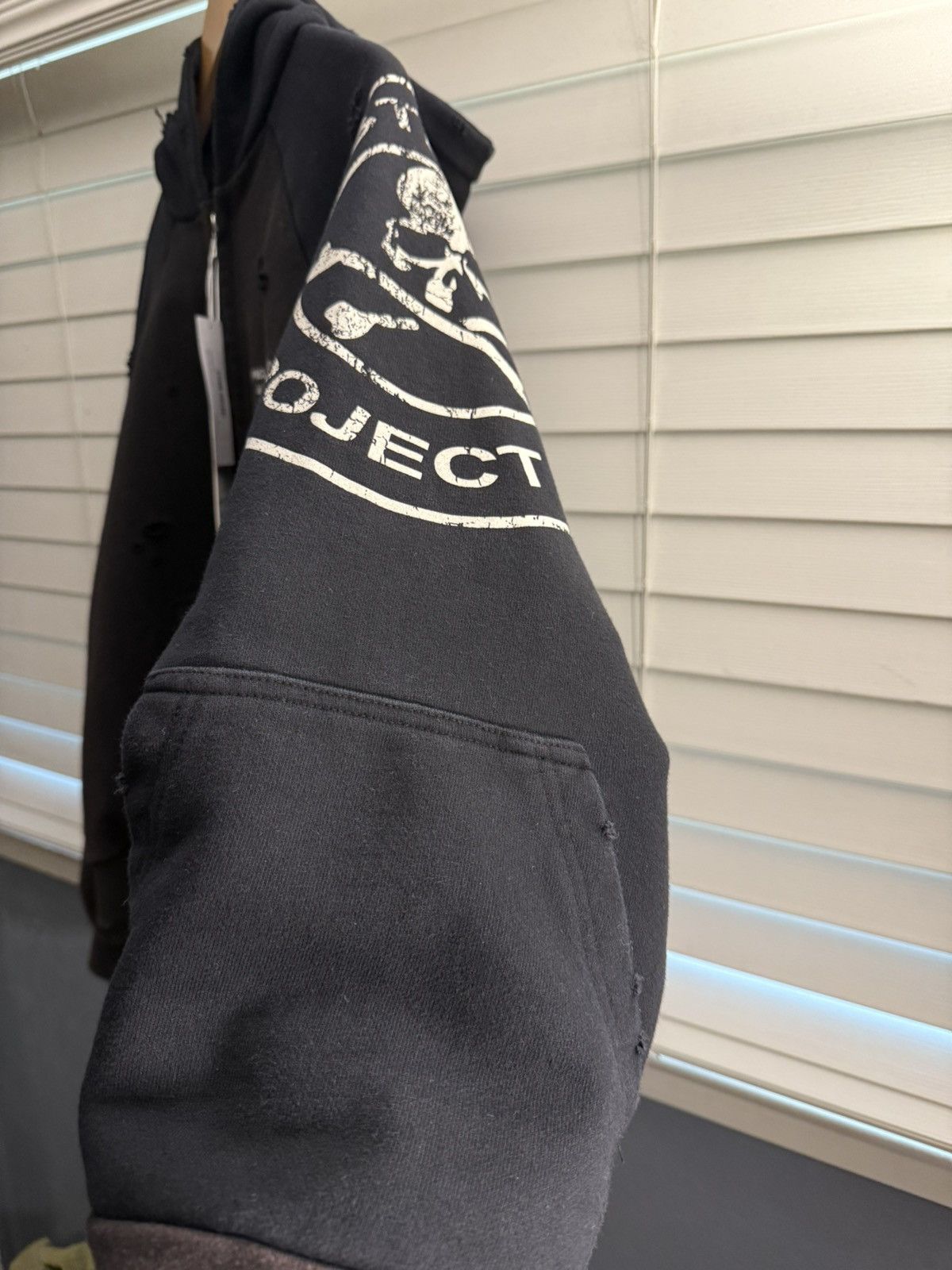 Mastermind Japan × PROJECT G/R Mastermind Japan x Project G/R Reconstructed Zip-Up Hoodie Size US M / EU 48-50 / 2 - 4 Thumbnail