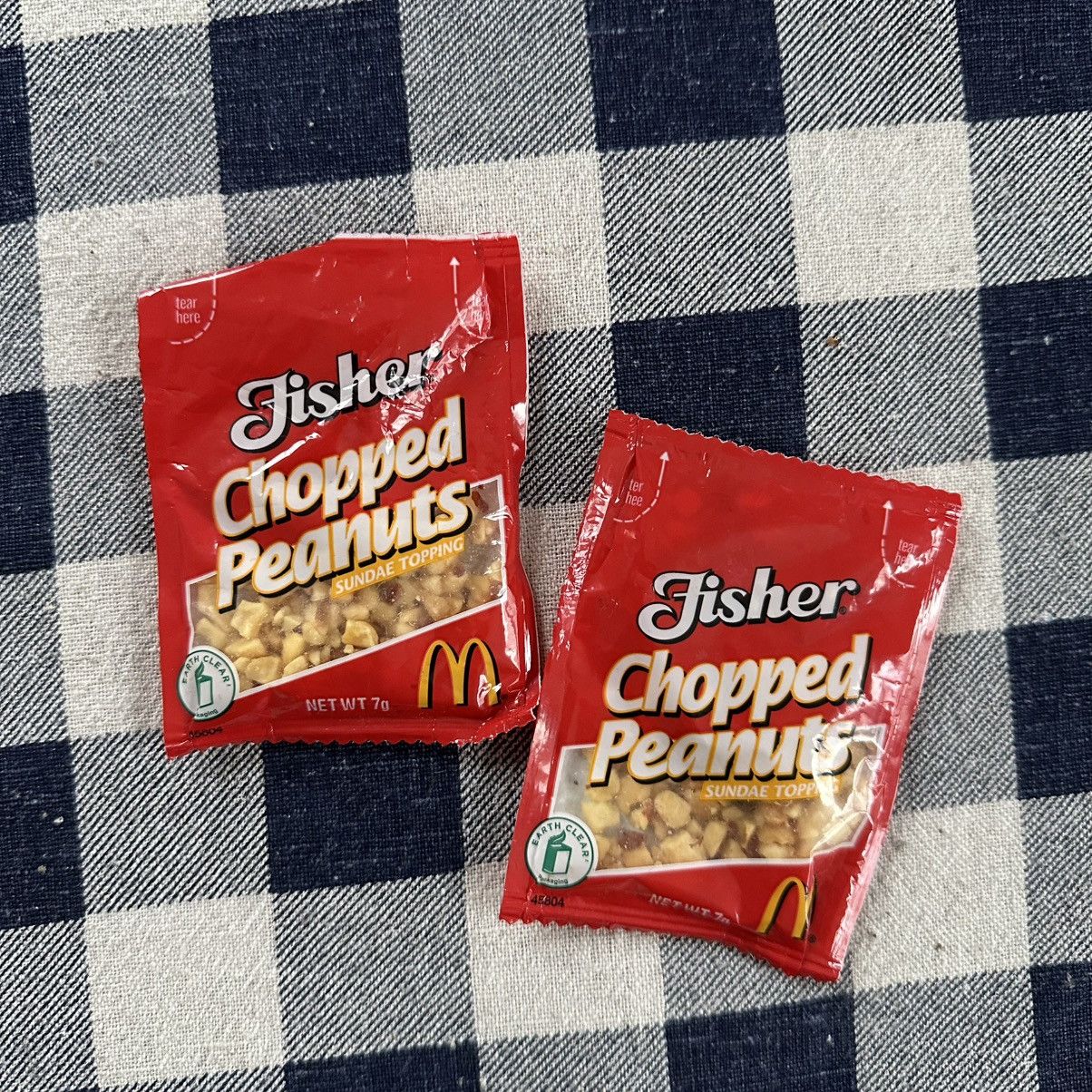 Vintage Rare 2008 McDonalds Fisher Chopped Peanuts Sundae Topping Size ONE SIZE - 1 Thumbnail