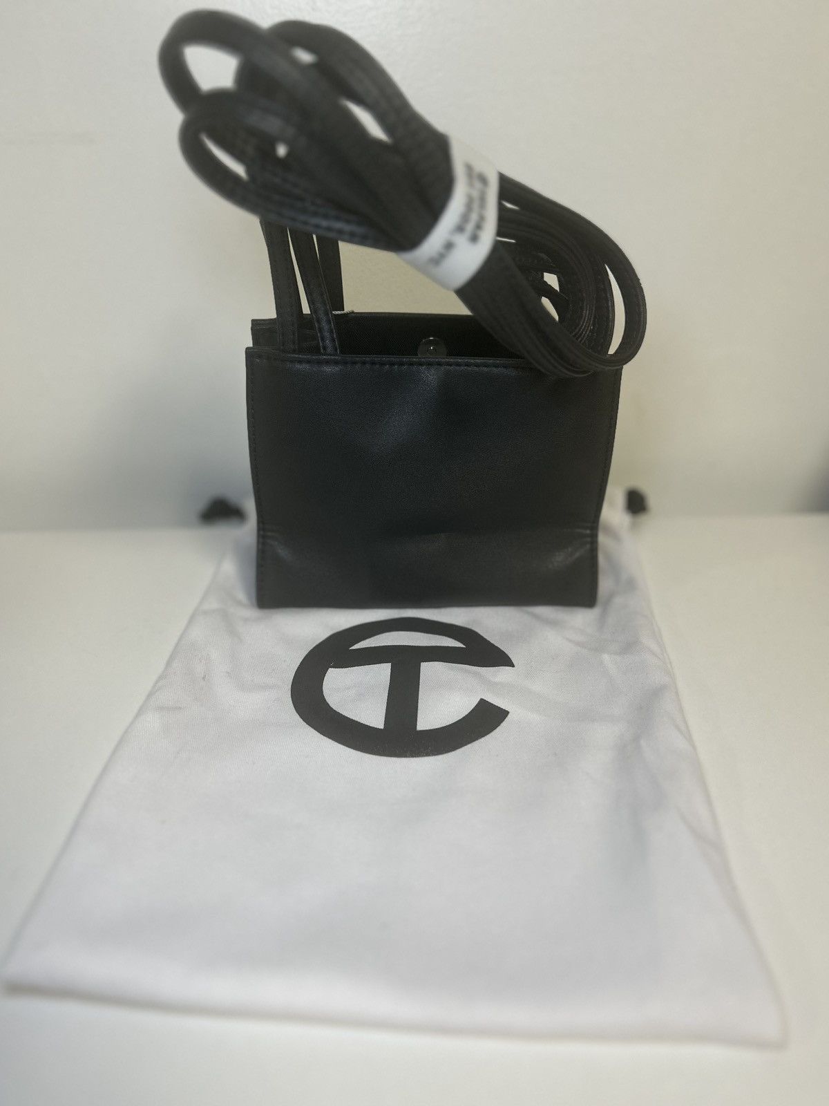 Telfar Telfar Small Black Vegan Leather Bag NWT SOLD OUT Size ONE SIZE - 2 Thumbnail