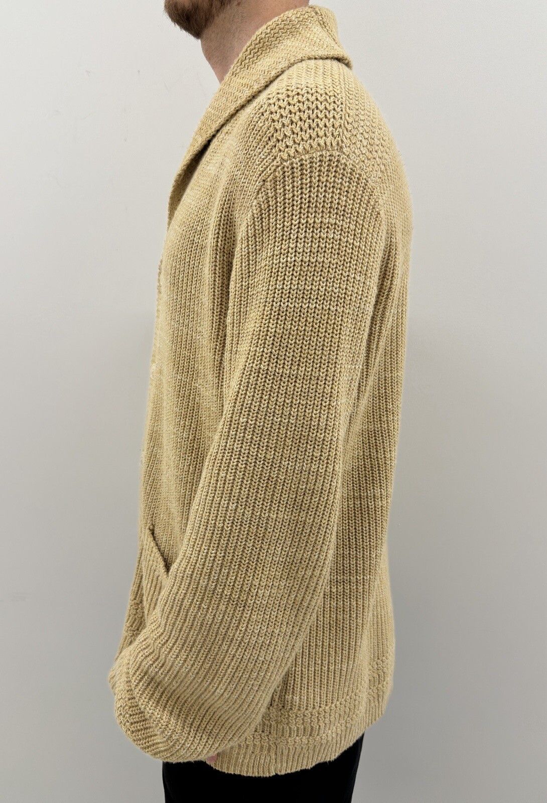 Polo Ralph Lauren POLO RALPH LAUREN MENS CARDIGAN KNIT SWEATER COTTON Size US XL / EU 56 / 4 - 3 Thumbnail