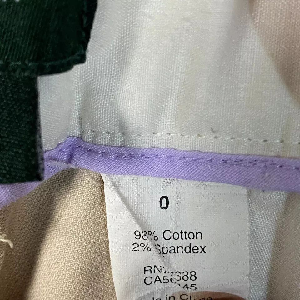 J.Crew J Crew City Pants Pants Women's Size 0 Khakis Cotton Blend Size 25" / US 0 / IT 36 - 7 Thumbnail