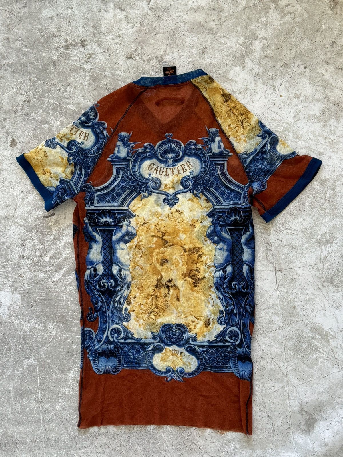 Jean Paul Gaultier Jean Paul Gaultier Soleil ss98 meshtop 90s 00s y2k Size L / US 10 / IT 46 - 2 Thumbnail