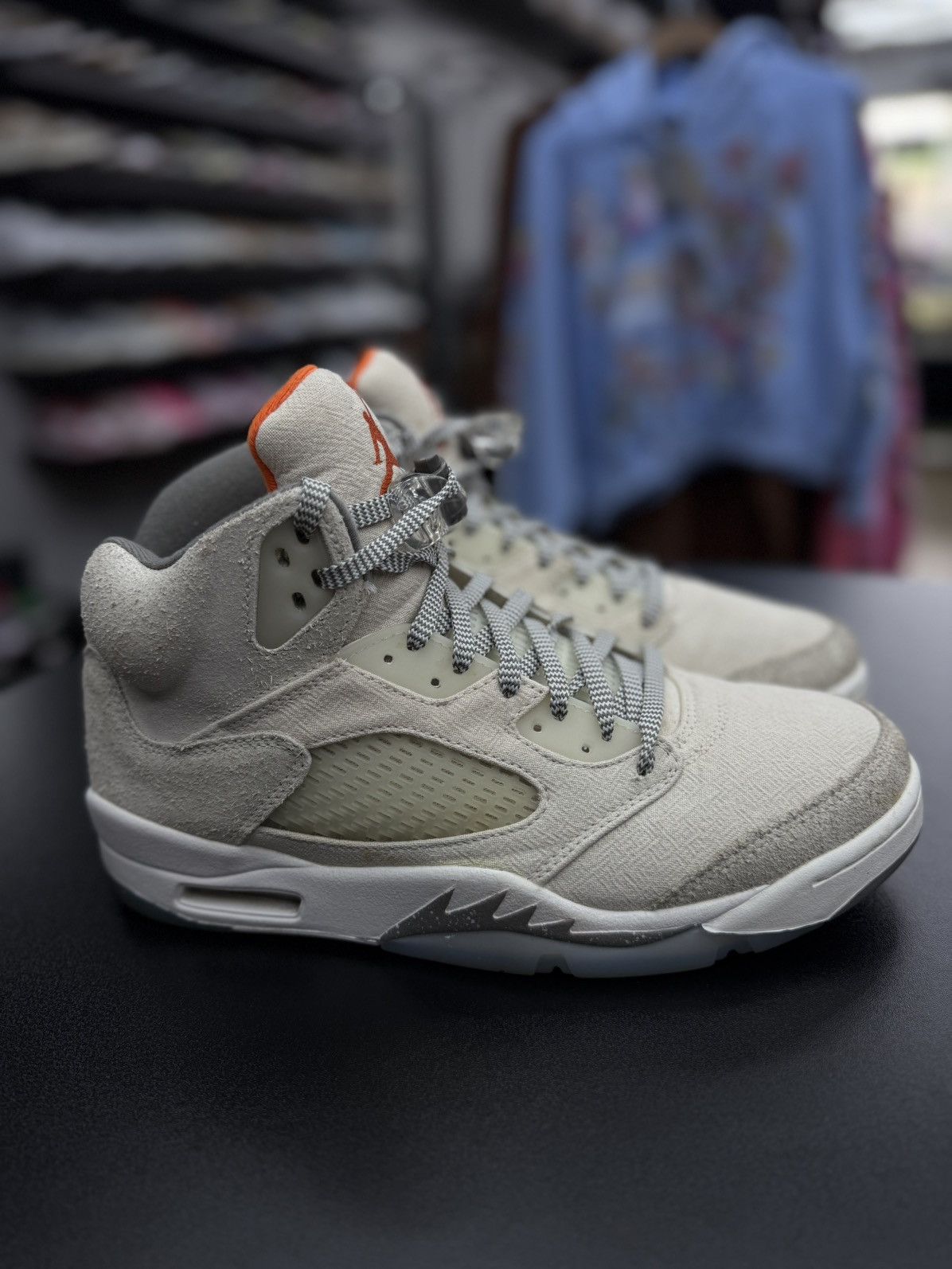 Jordan Brand × Nike Jordan 5 Craft Light Orewood Brown Size 9.5 🧼 Size US 9.5 / EU 42-43 - 1 Thumbnail