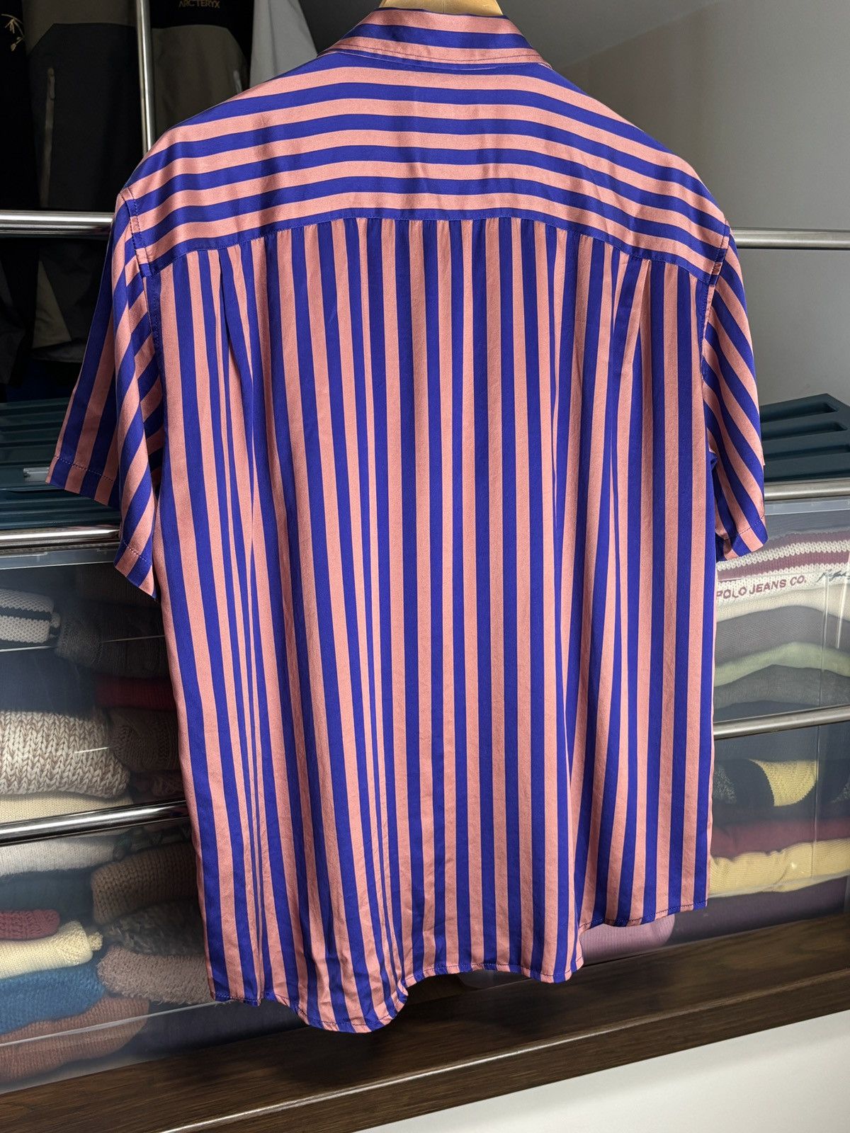 Stussy Stussy Silk Striped Button Up Shirt Size US M / EU 48-50 / 2 - 5 Thumbnail