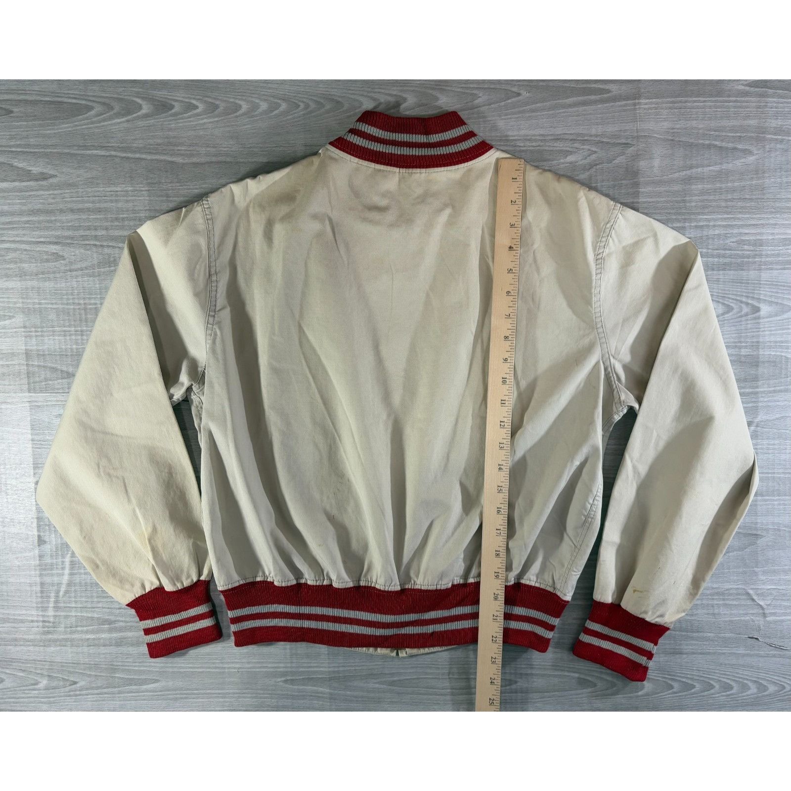 Champion Champion Zip-Up Talon Varsity TEXAS Bomber Jacket sz 34-40 M Size US M / EU 48-50 / 2 - 4 Thumbnail