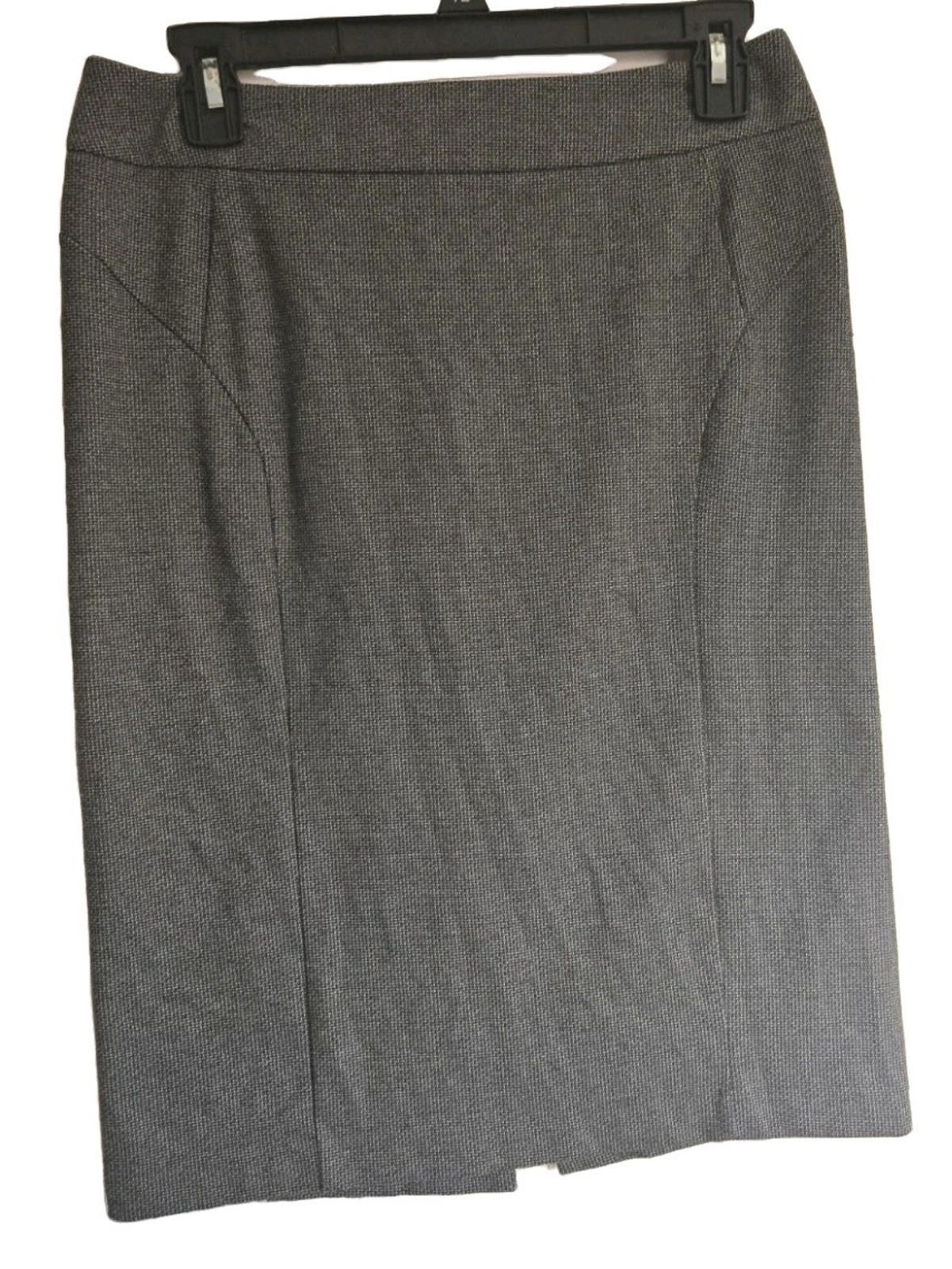 Other New York & Company Stretch Gray Pencil Skirt Womens Size 4 B Size 27" / US 4 / IT 40 - 1 Thumbnail
