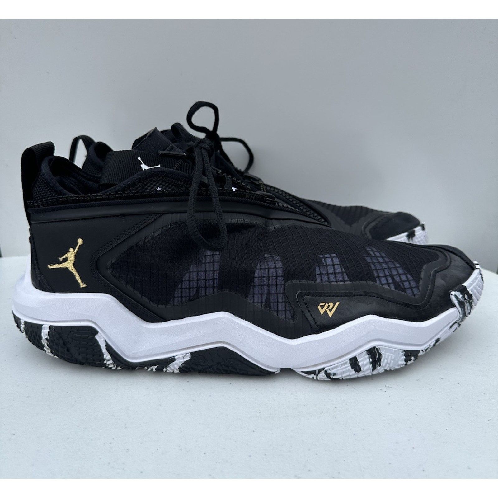 Nike Nike Air Jordan Why Not Zer0.6 Black Gold DO7189-071 Men 15 Size US 15 / EU 48 - 1 Thumbnail
