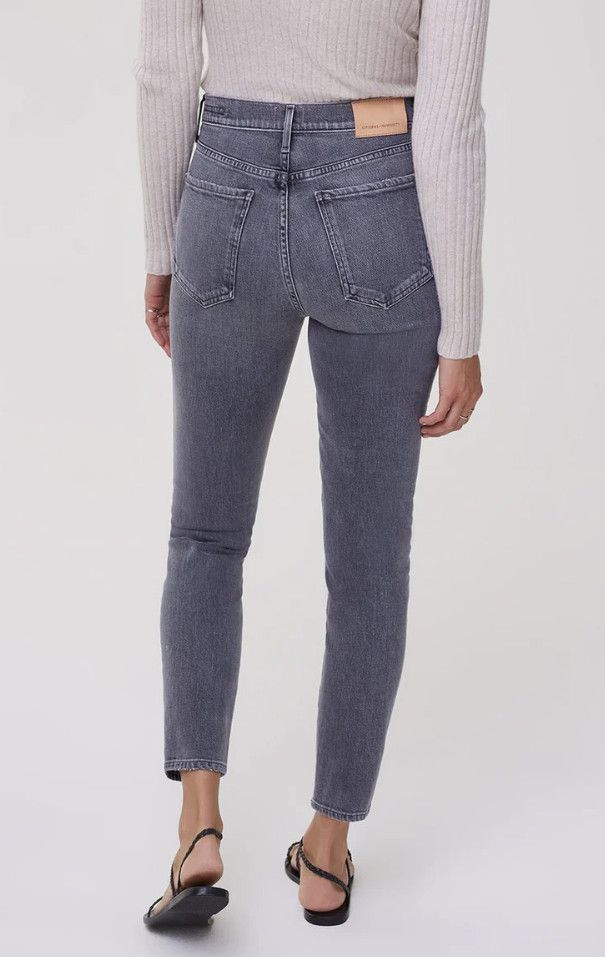 Citizens Of Humanity Citizens of Humanity Olivia Slim Ankle Jeans Silvermist 24 Size 24" / US 00 / IT 34 - 3 Thumbnail