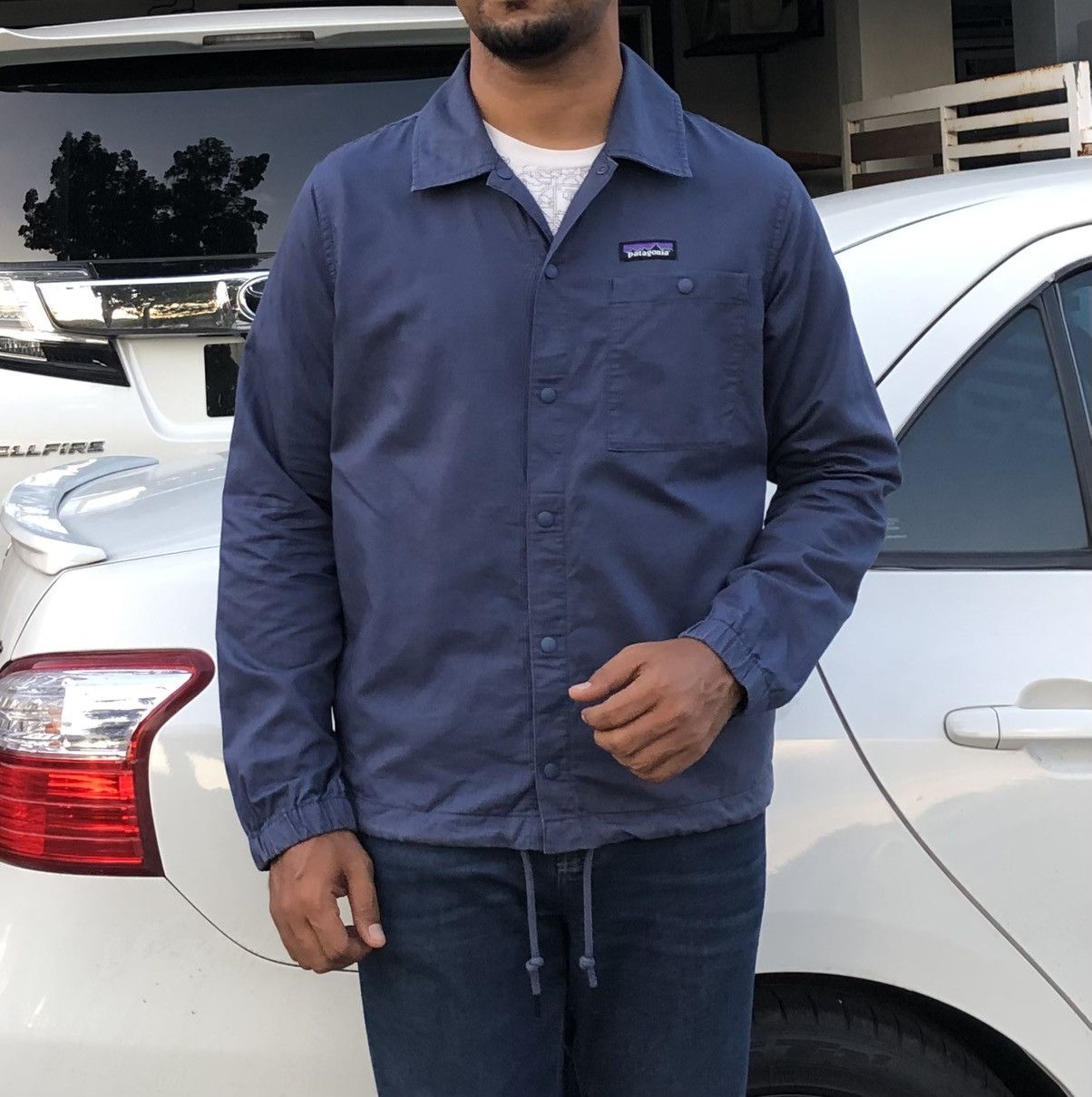 Patagonia PATAGONIA Lightweight All-wear Coach's Jacket In Stone Blue Size US XS / EU 42 / 0 - 5 Thumbnail