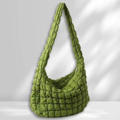 Japanese Brand × Vintage Quilted Padded Crossbody Bag for Women Size ONE SIZE - 4 Thumbnail