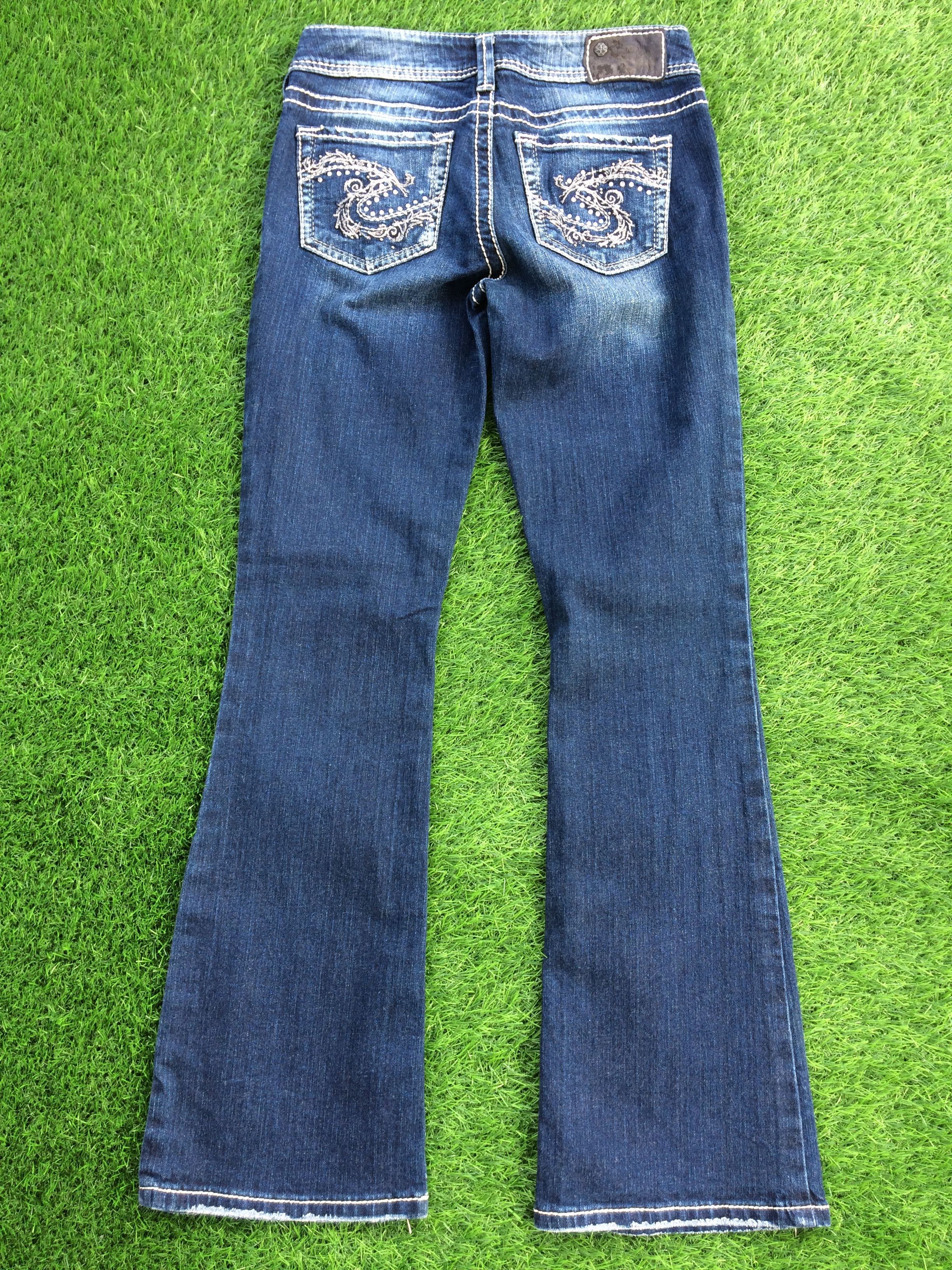 Designer × Silver Jeans Co. Silver Jeans Bootcut Stretch Jeans D-844 Size 27" / US 4 / IT 40 - 2 Thumbnail