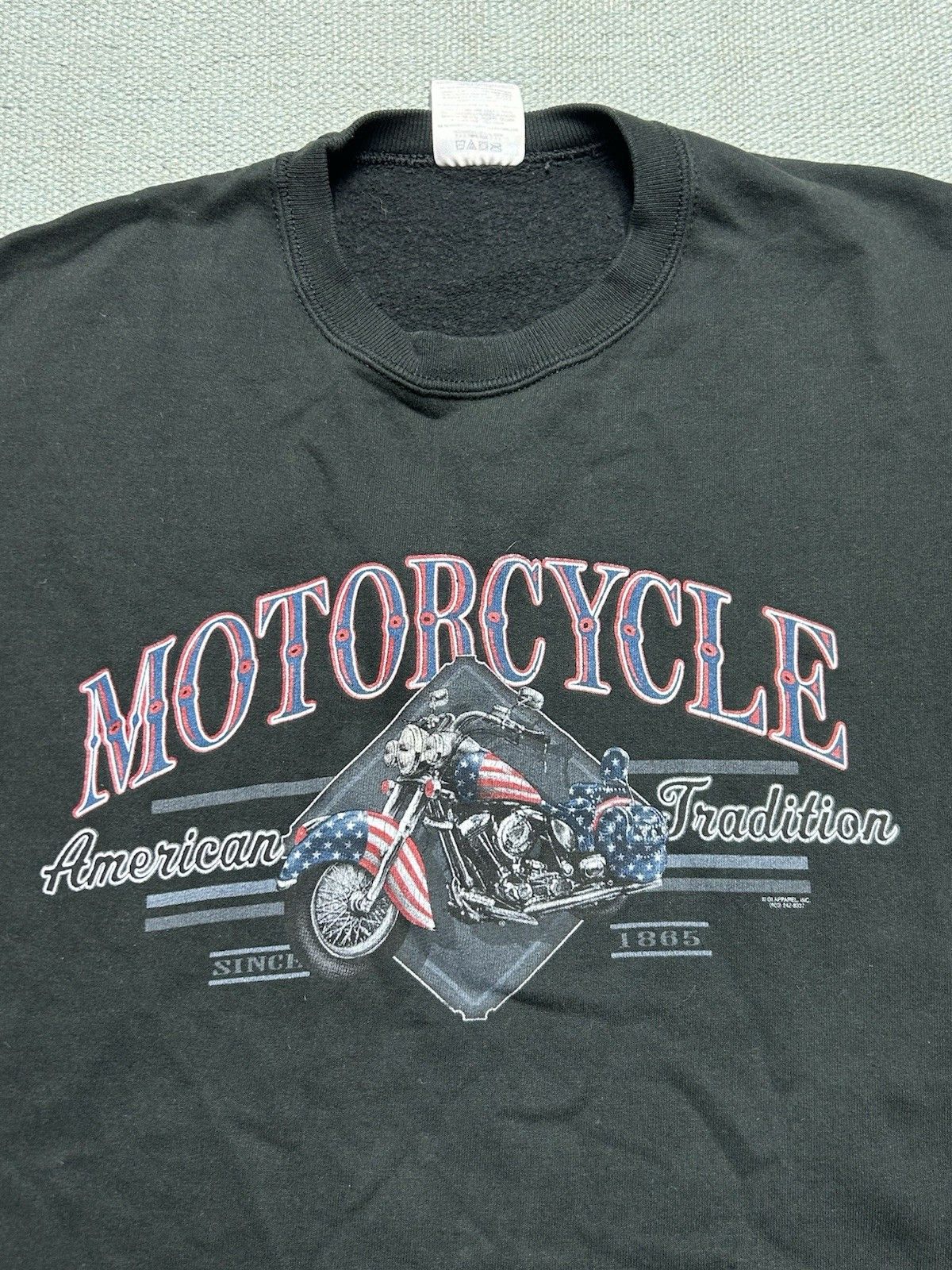 Vintage Vintage sweatshirt motorcycle American tradition Harley XXL Size US XXL / EU 58 / 5 - 2 Thumbnail