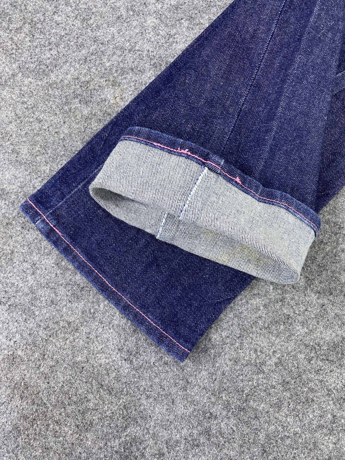 Japanese Brand Bobson Lady’s Blue Jean's - J1018 Size 25" / US 0 / IT 36 - 11 Thumbnail