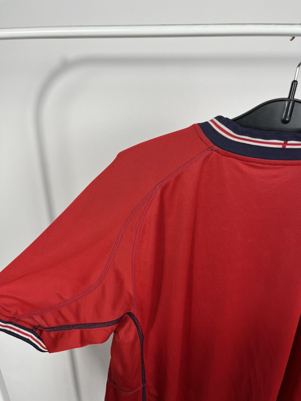 Umbro Vintage Umbro England Reversible Football Jersey Red Navy 00 Size US XL / EU 56 / 4 - 20 Thumbnail