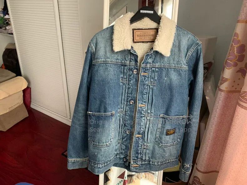 Neighborhood Neighborhood Limited edition denim suit, denim jacket, den Size US M / EU 48-50 / 2 - 1 Thumbnail