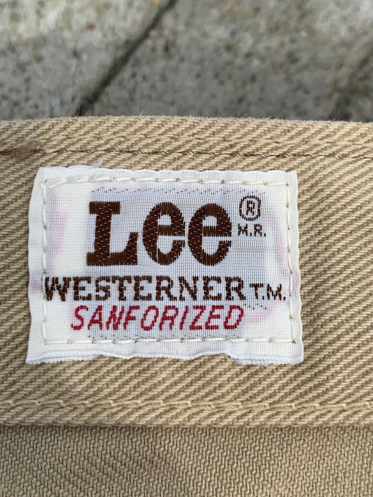 Lee Flare LEE WESTERNER vintage. Size US 30 / EU 46 - 13 Thumbnail