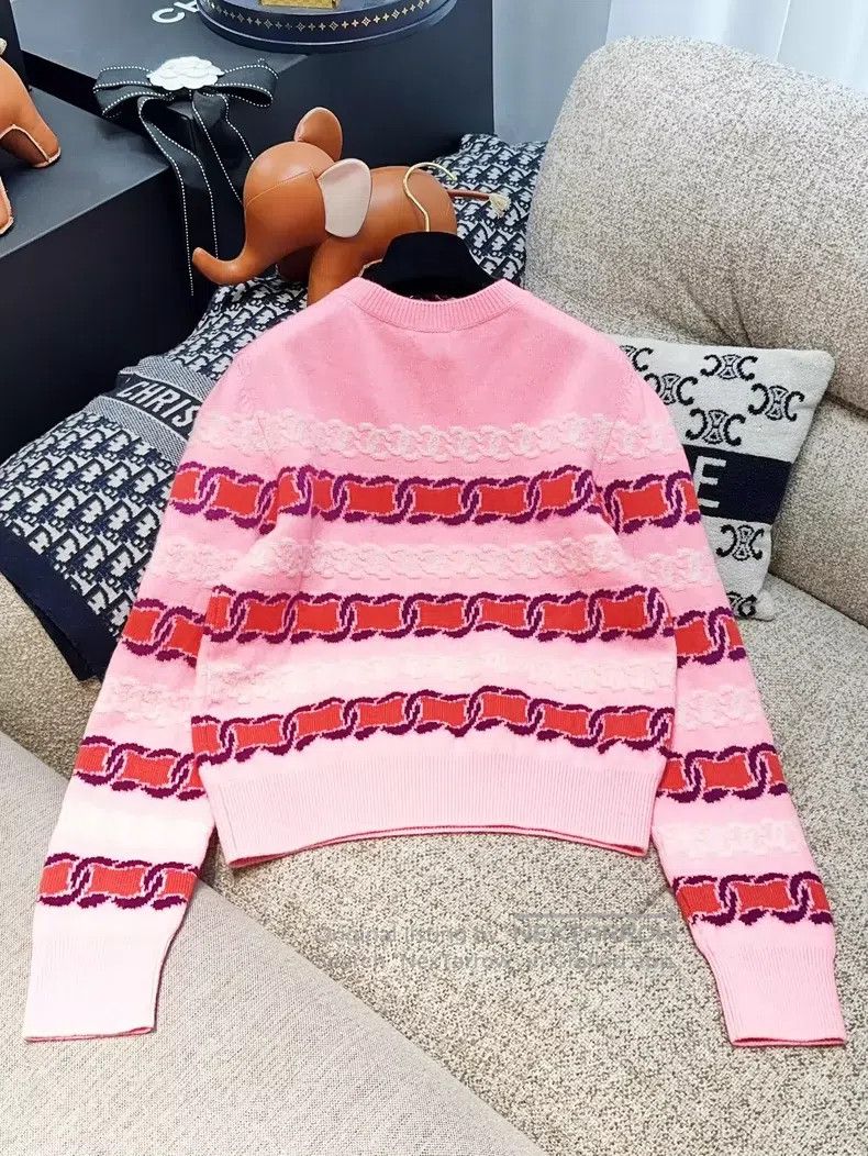 Chanel Chanel 23B Autumn and Winter Preview Series Pink Double C Size XS / US 0-2 / IT 36-38 - 2 Thumbnail