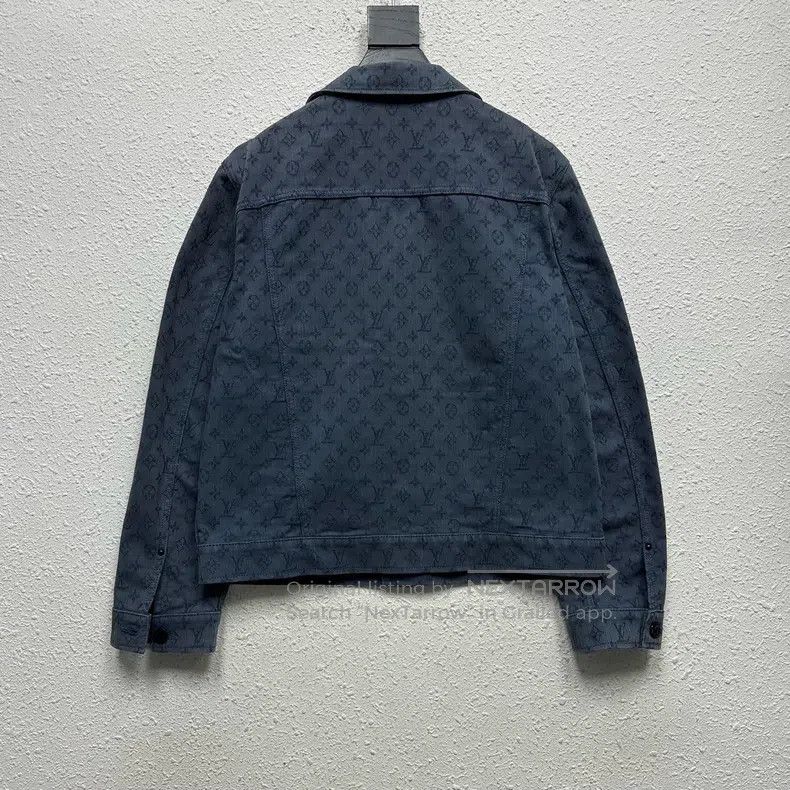 Louis Vuitton Louis Vuitton Blue long-sleeved denim jacket with presbyop Size US M / EU 48-50 / 2 - 2 Thumbnail