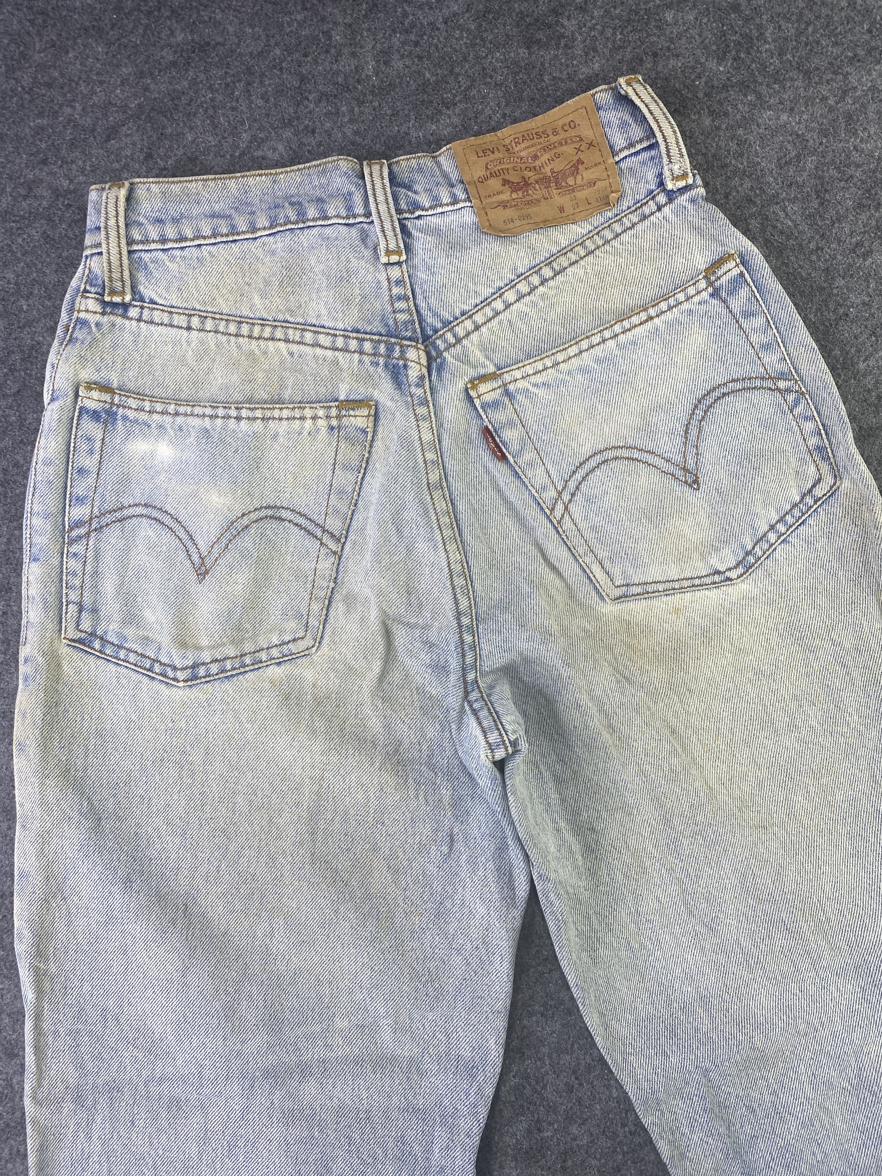 Levi's 90s Levi's vintage 514 Blue Wash Jeans - J926 Size US 26 / EU 42 - 6 Thumbnail