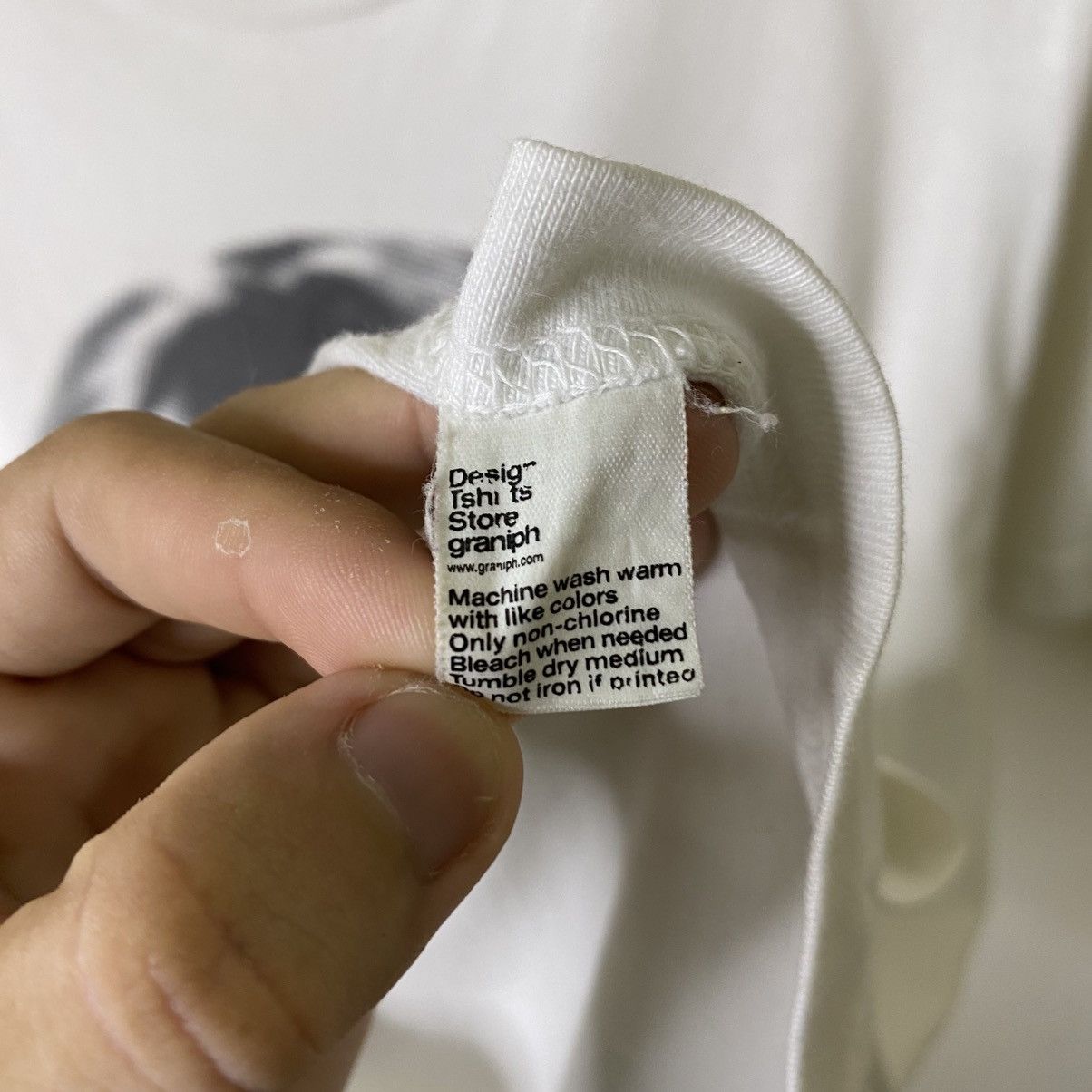 Hysteric Glamour Graniph Pomo Sexy Graphic Hyterics Glamour Style White Tee Size US L / EU 52-54 / 3 - 5 Thumbnail