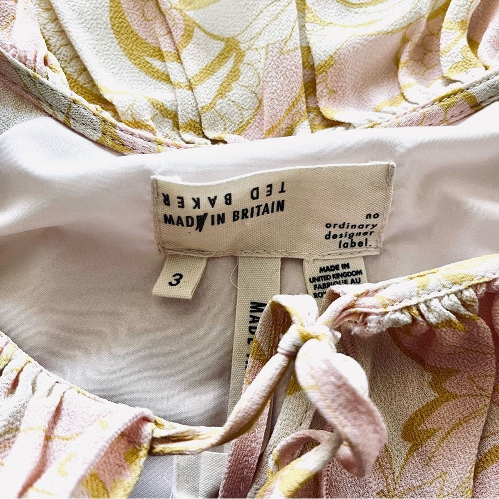 Ted Baker Ted Baker Frisis paisley print ruffle tie front blouse Size M / US 6-8 / IT 42-44 - 8 Thumbnail