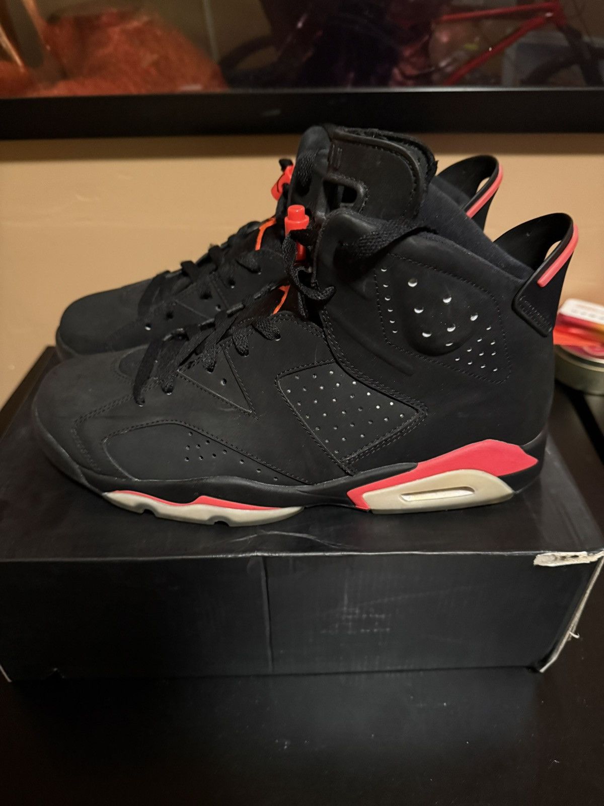 Jordan Brand Jordan 6 Infrared 2014 release Size US 10.5 / EU 43-44 - 1 Thumbnail