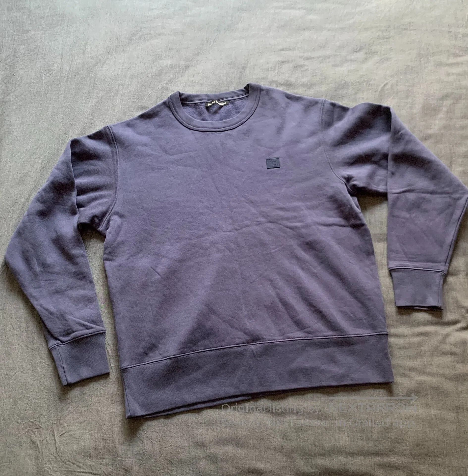 Acne Studios Acne Studios Robot Embroidery Sweatshirt. Size US L / EU 52-54 / 3 - 1 Thumbnail