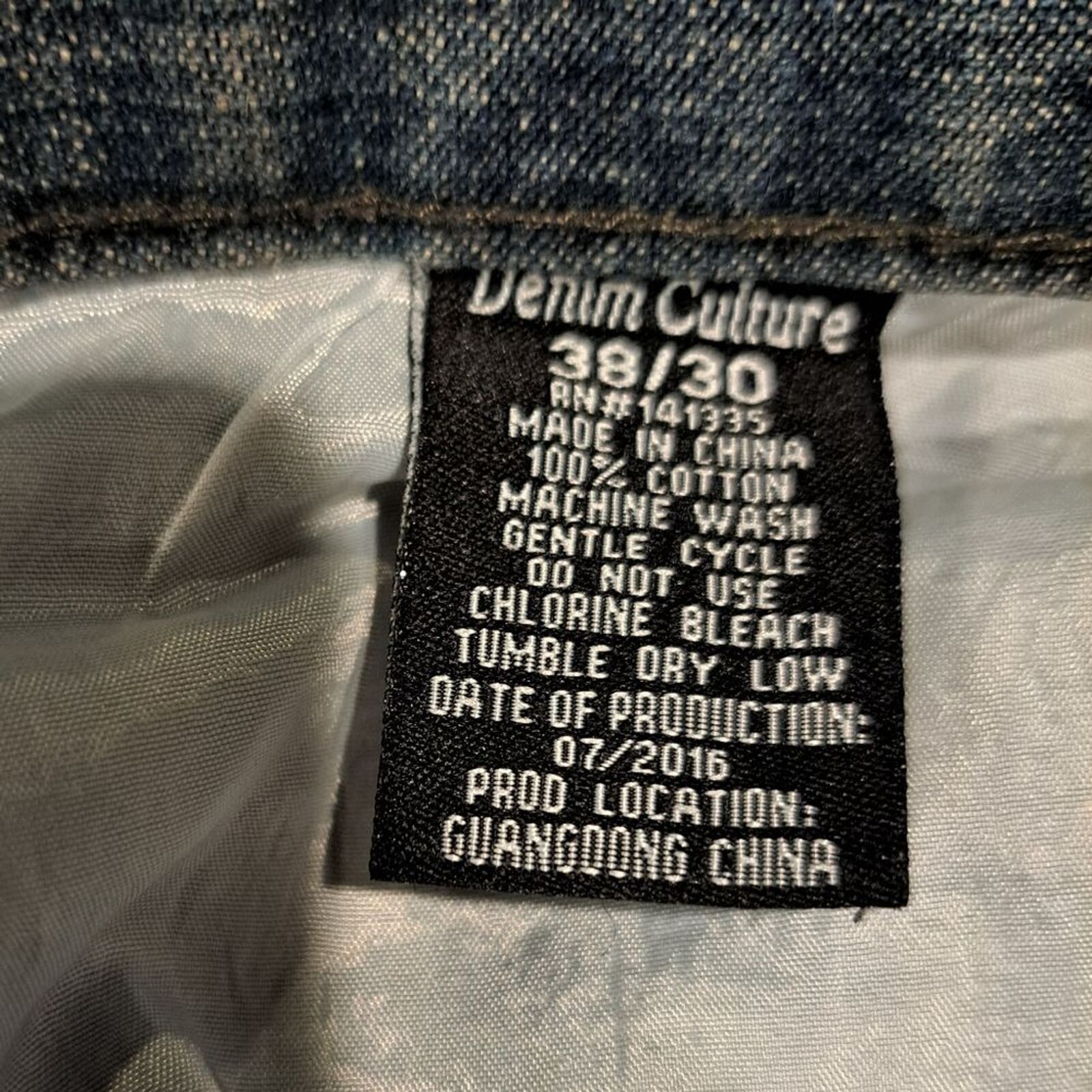 Denim & Co. Denim Culture DC bootcut jeans size 38/30 Size US 38 / EU 54 - 3 Thumbnail