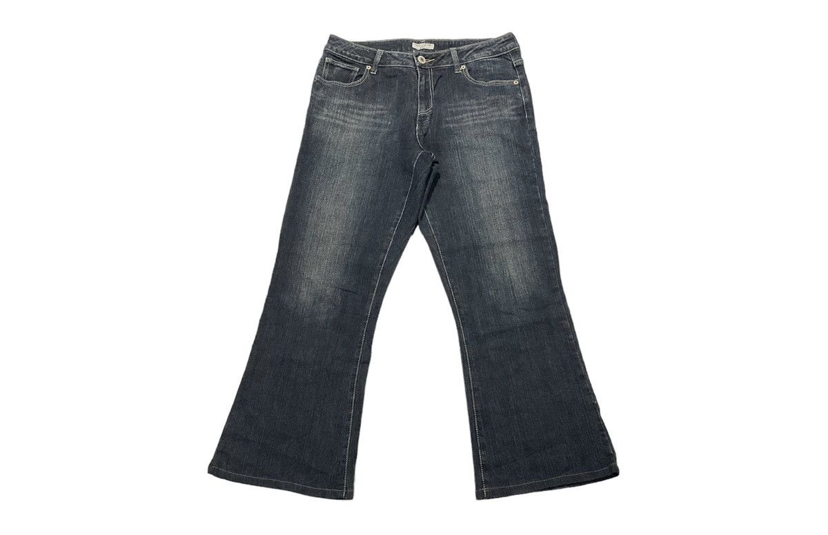 Hysteric Glamour × Japanese Brand × Le Grande Bleu (L.G.B.) 🔥Crazy Y2K Theoria Denim Baggy Flare Jeans LGB Style Size US 32 / EU 48 - 1 Thumbnail