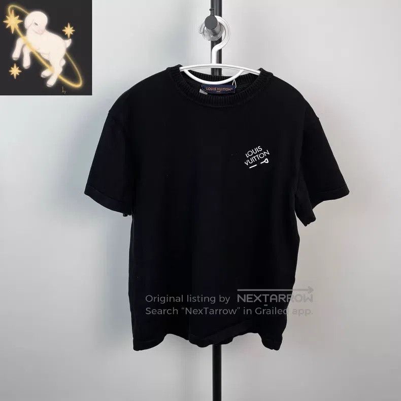 Louis Vuitton Louis Vuitton Black and white knitted short sleeve Size US M / EU 48-50 / 2 - 1 Thumbnail