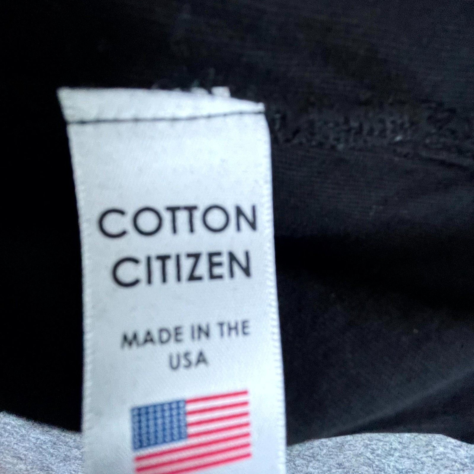 COTTONCITIZEN Cotton Citizen Jagger T-Shirt Men Small Jet Black Crew Neck Size US S / EU 44-46 / 1 - 5 Thumbnail
