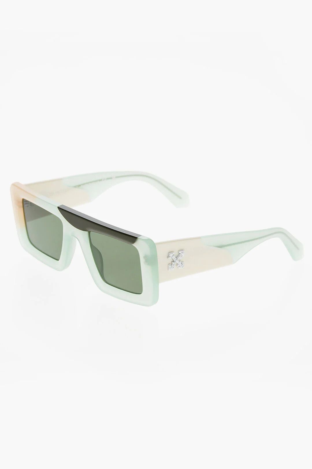 Off-White og1mm0426 Size: OS / Rectangular Sunglasses White & Green Size ONE SIZE - 2 Thumbnail