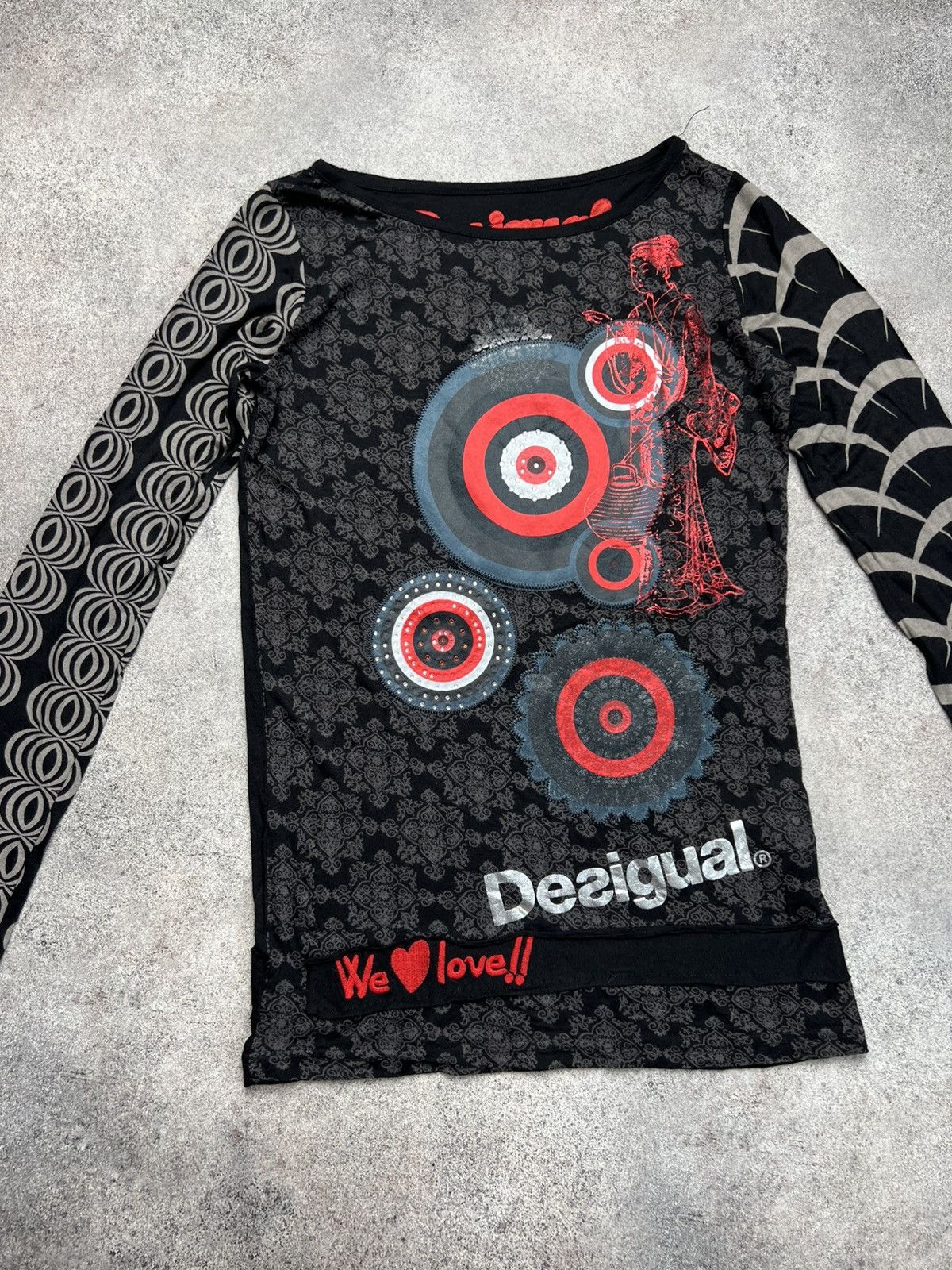 Desigual × Vintage Desigual vintage long sleeve Size S / US 4 / IT 40 - 2 Thumbnail