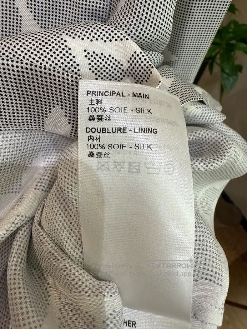 Louis Vuitton Louis Vuitton Grey full print shirt Size XS / US 0-2 / IT 36-38 - 6 Thumbnail