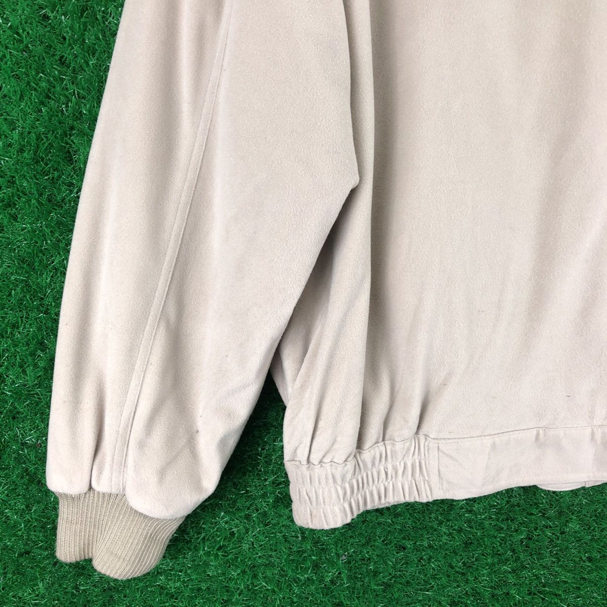 Japanese Brand Vintage 80's Casual Work Fleece Zipper Jacket by Jaguar Club Size US L / EU 52-54 / 3 - 6 Thumbnail