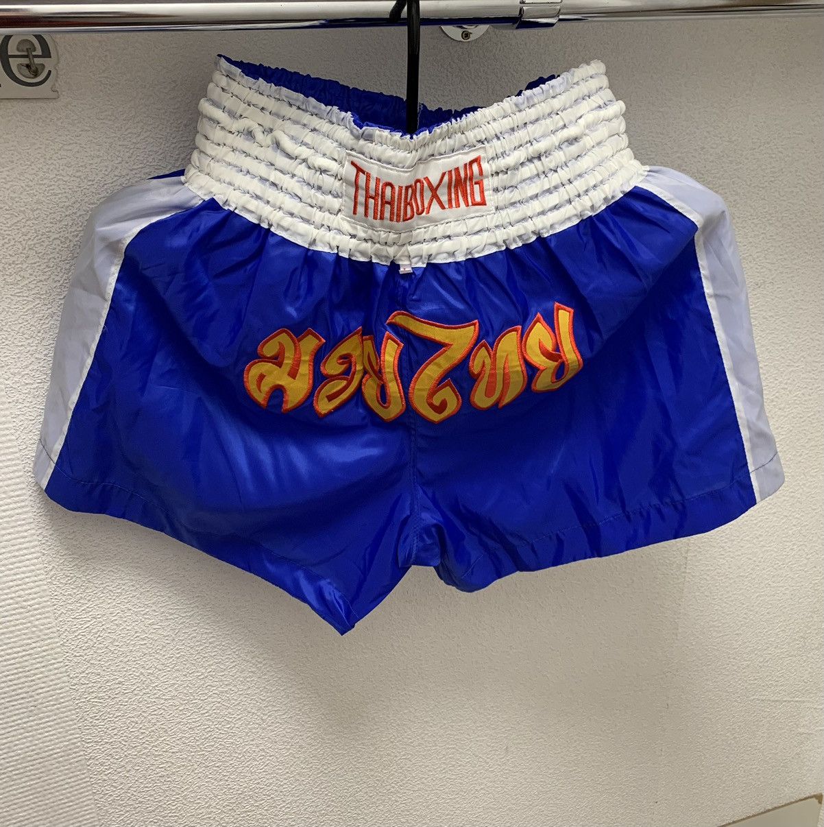 Other THAIBOXING Thai Boxing vintage shorts 34 L sz muay-Thai Size US 34 / EU 50 - 1 Thumbnail