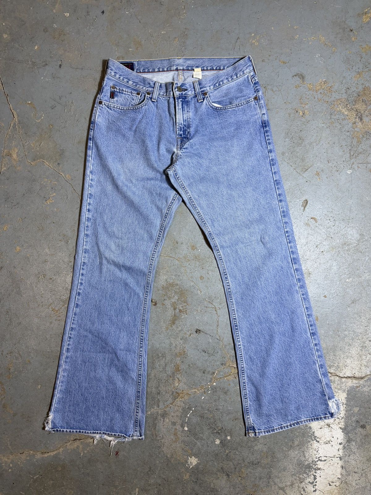 Abercrombie & Fitch Vintage Abercrombie and Fitch Flared Denim Jeans Size US 33 - 1 Thumbnail